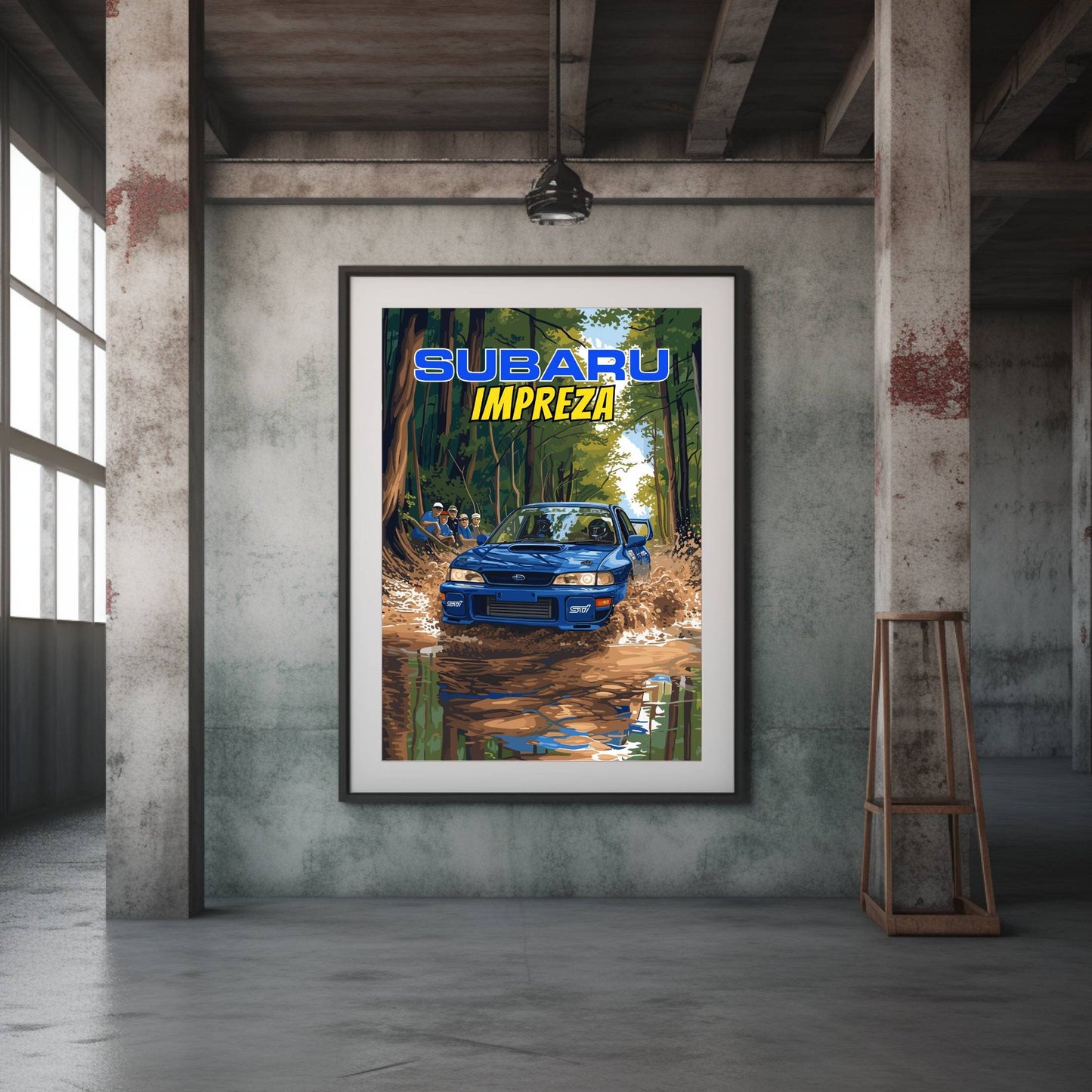 Subaru Impreza Poster