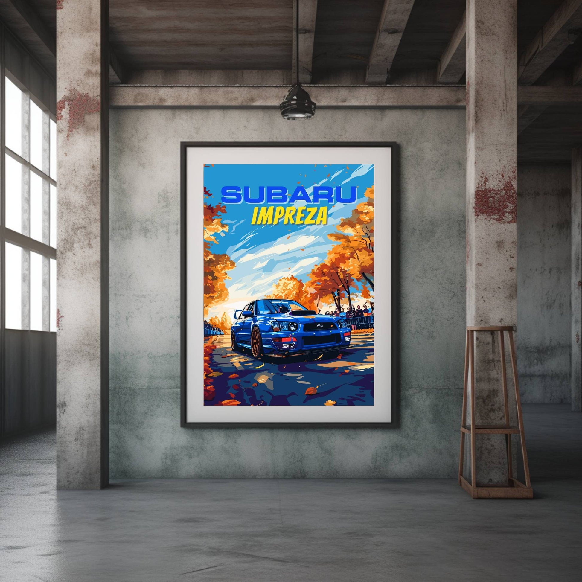 Subaru Impreza Poster