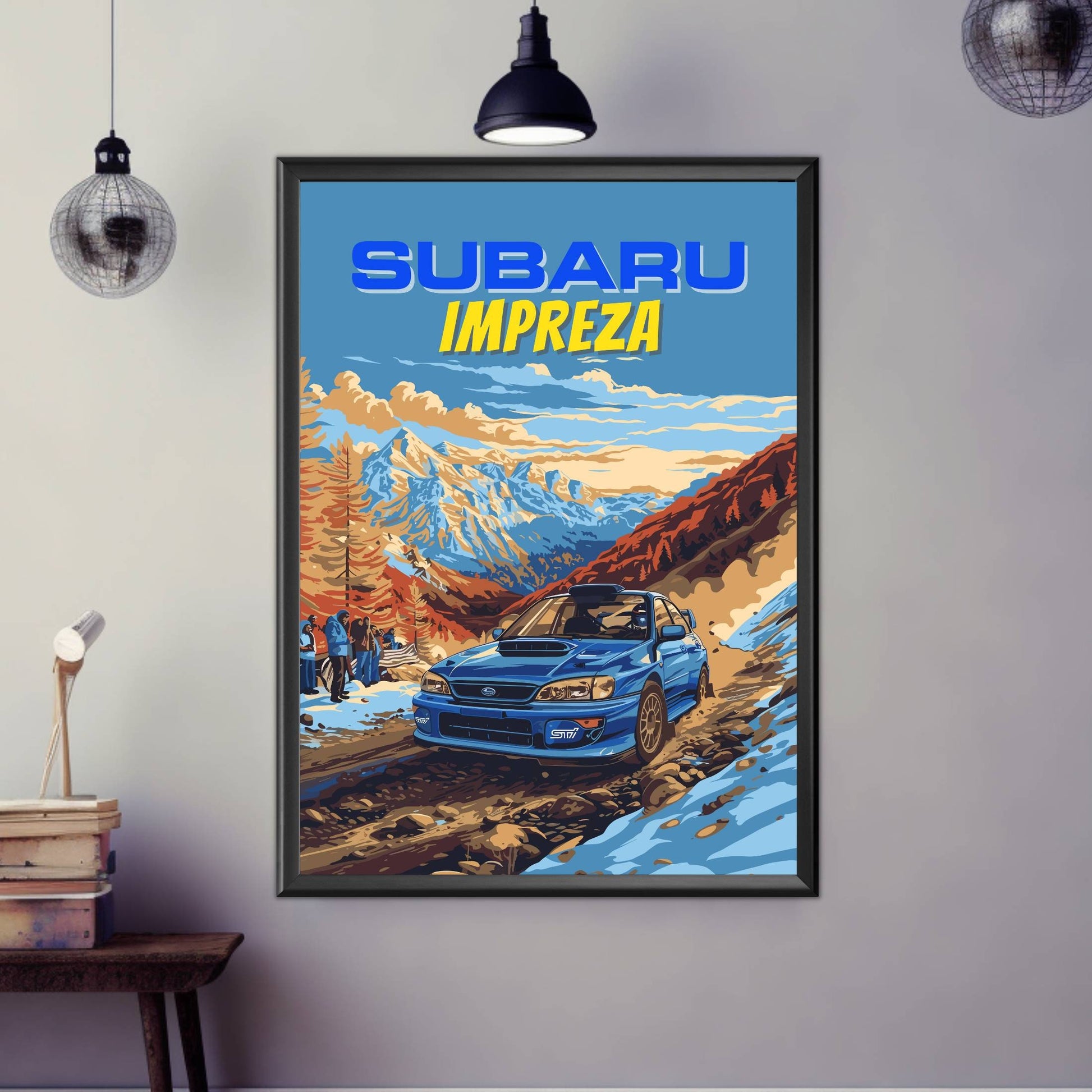 Subaru Impreza Poster