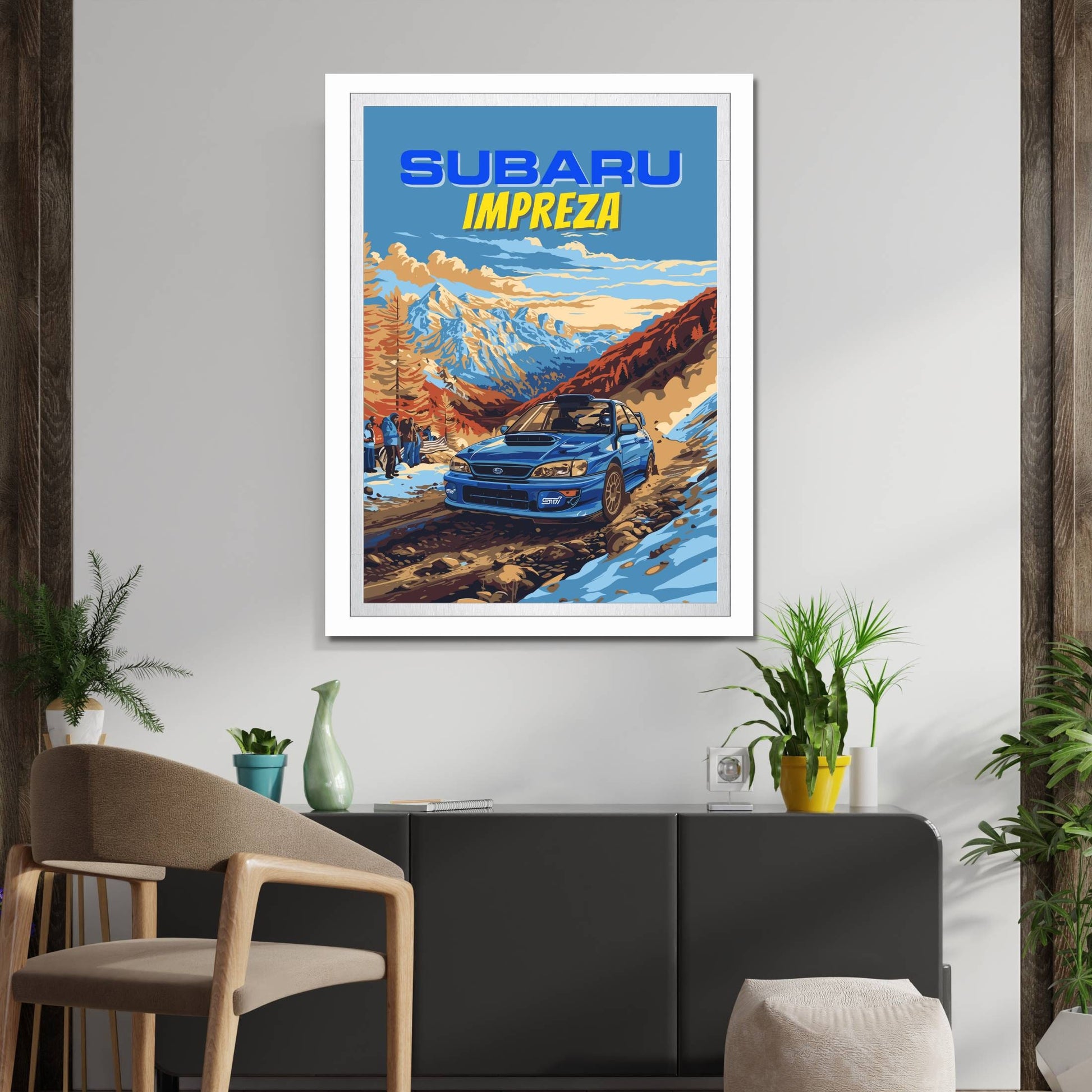 Subaru Impreza Poster