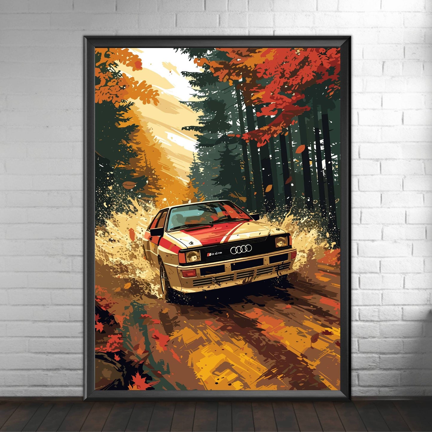 Audi Quattro Print