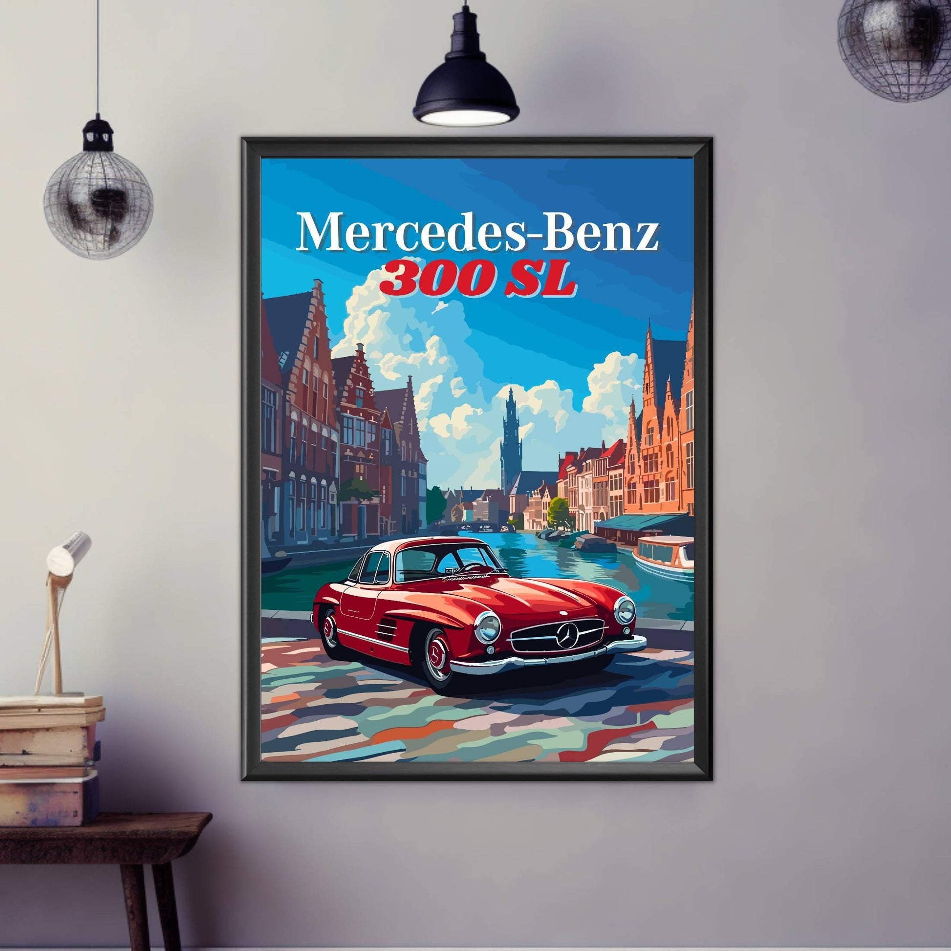 Mercedes-Benz 300SL Poster