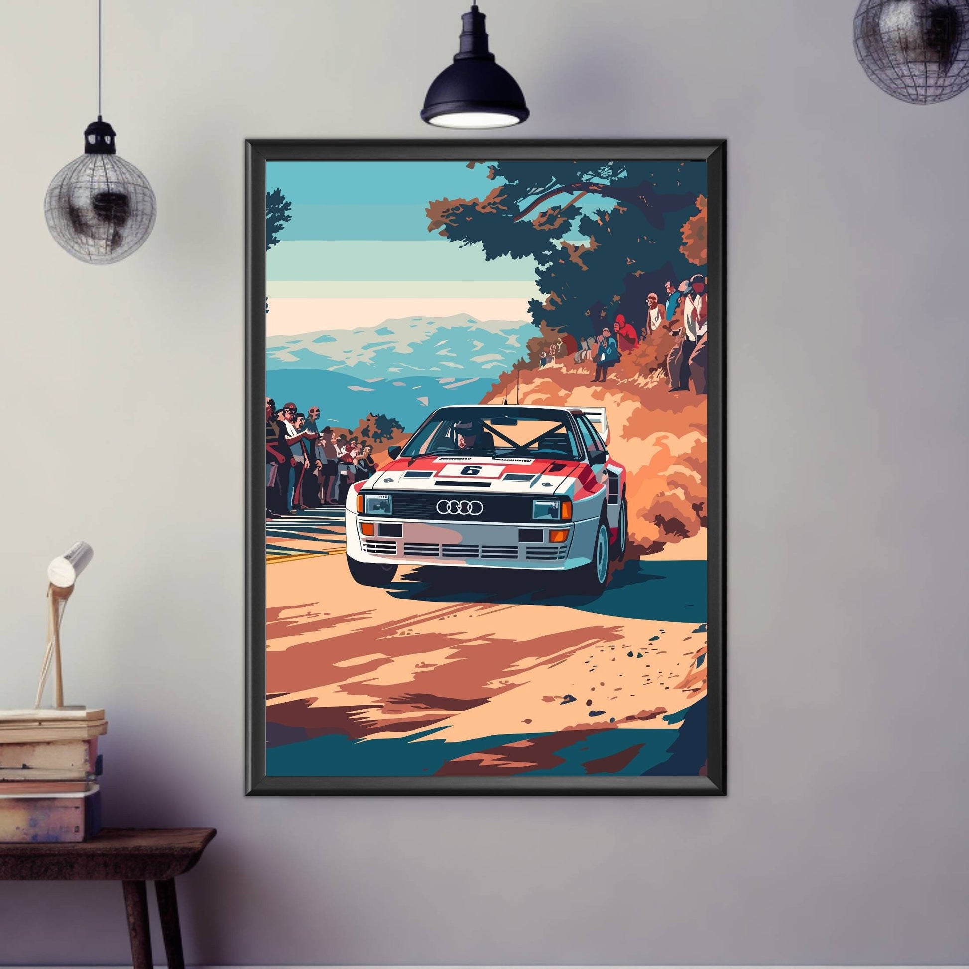 Audi Quattro S1 Print