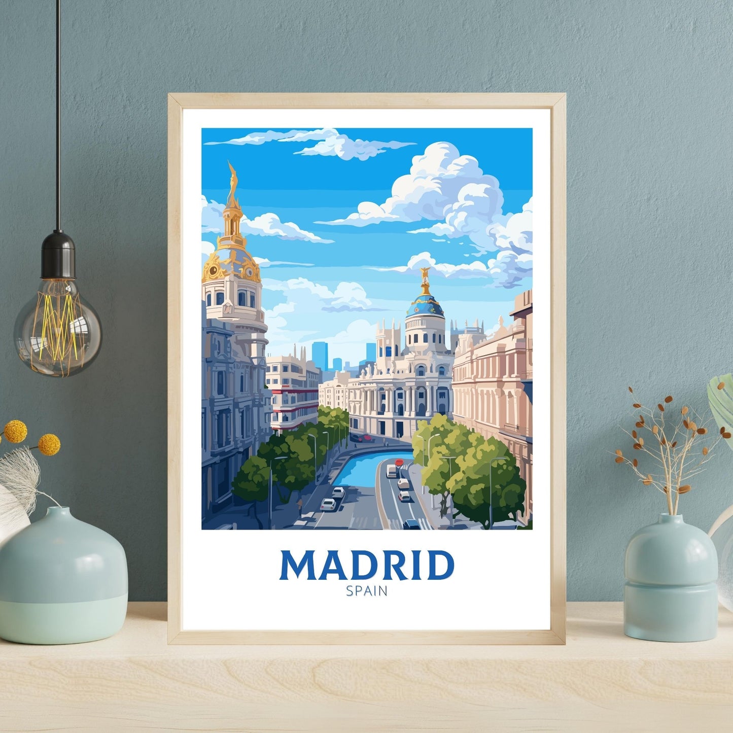 Madrid Poster