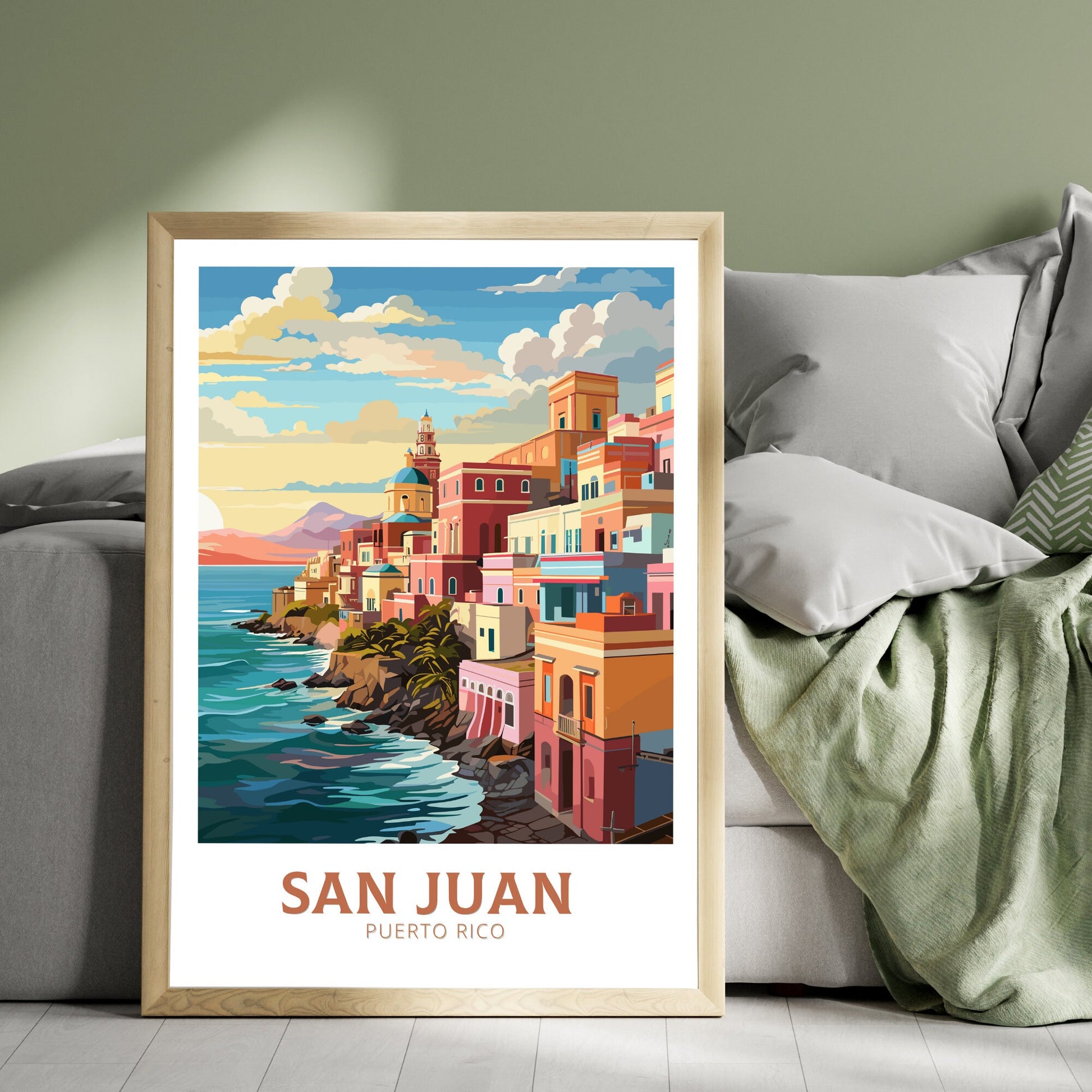 San Juan Travel Poster