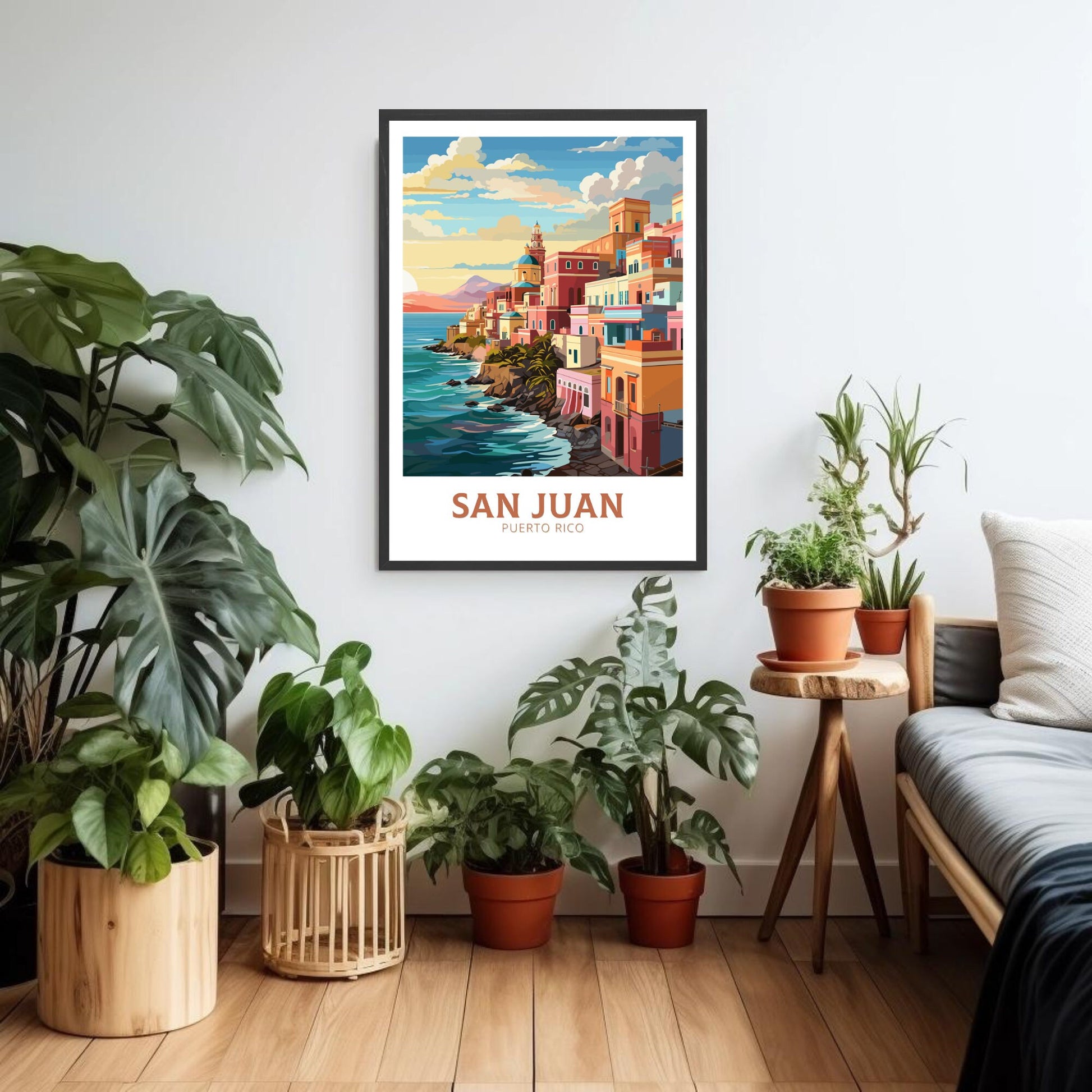 San Juan Travel Poster