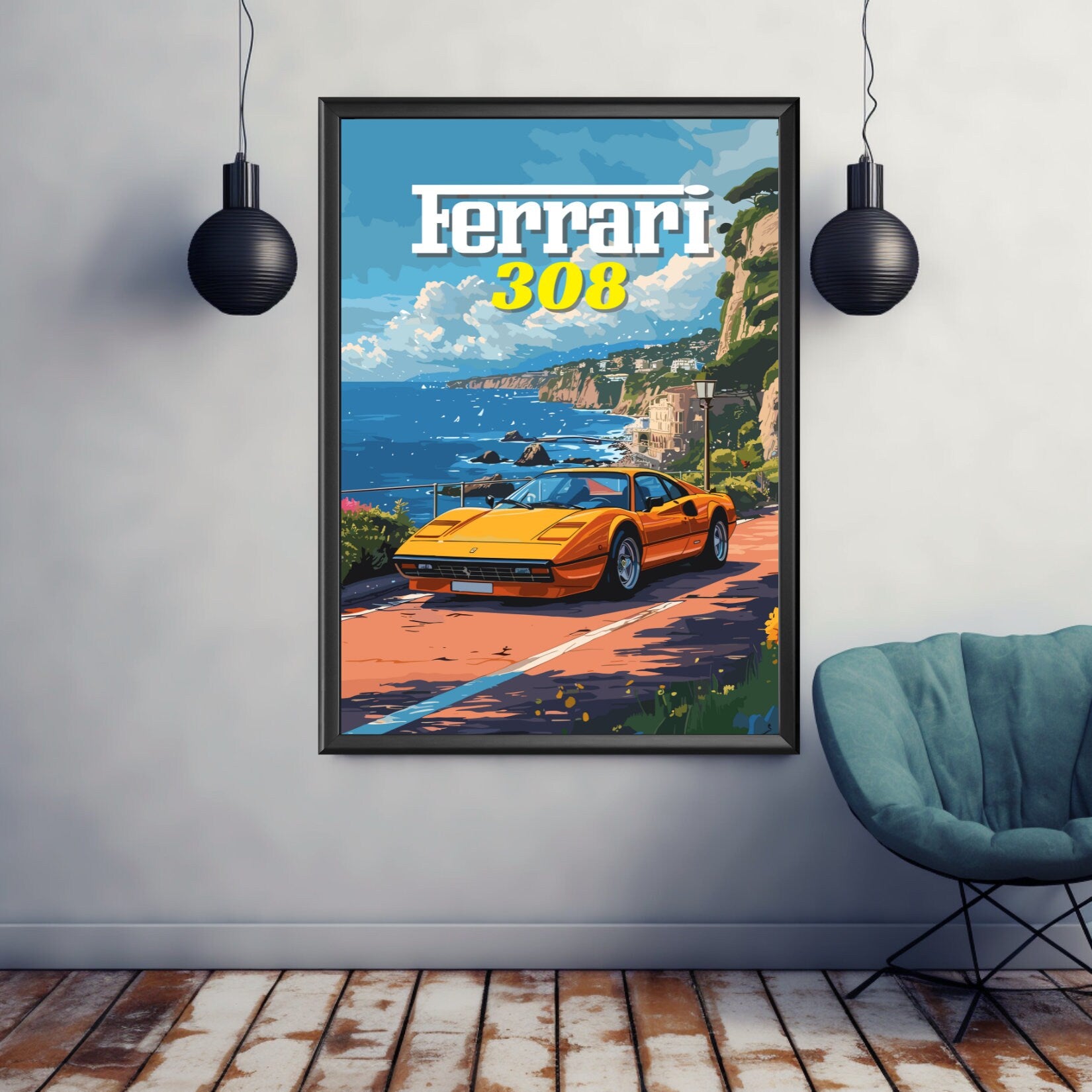 Ferrari 308 Print