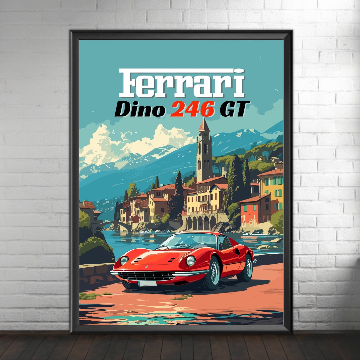 Ferrari Dino 246 GT Poster