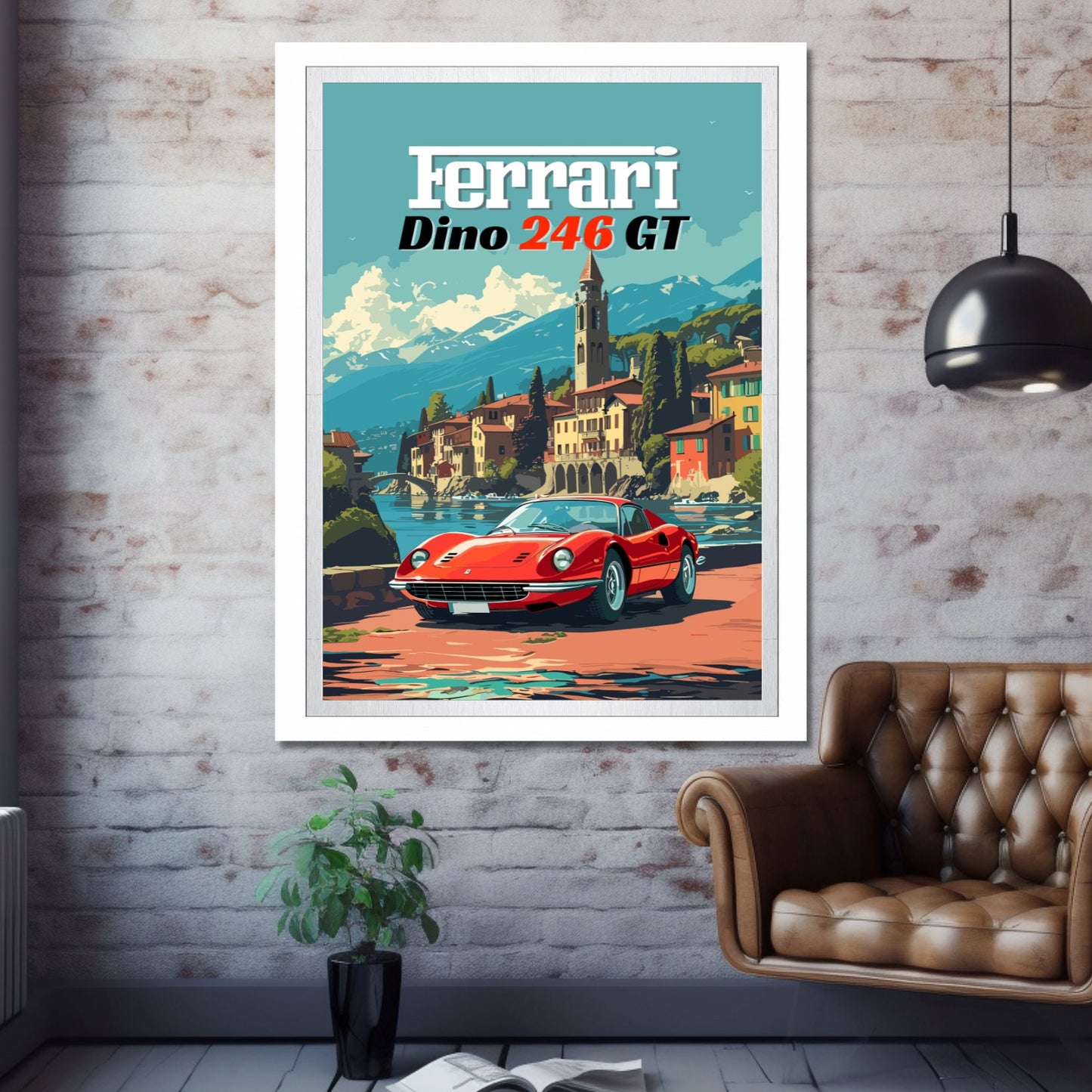 Ferrari Dino 246 GT Poster