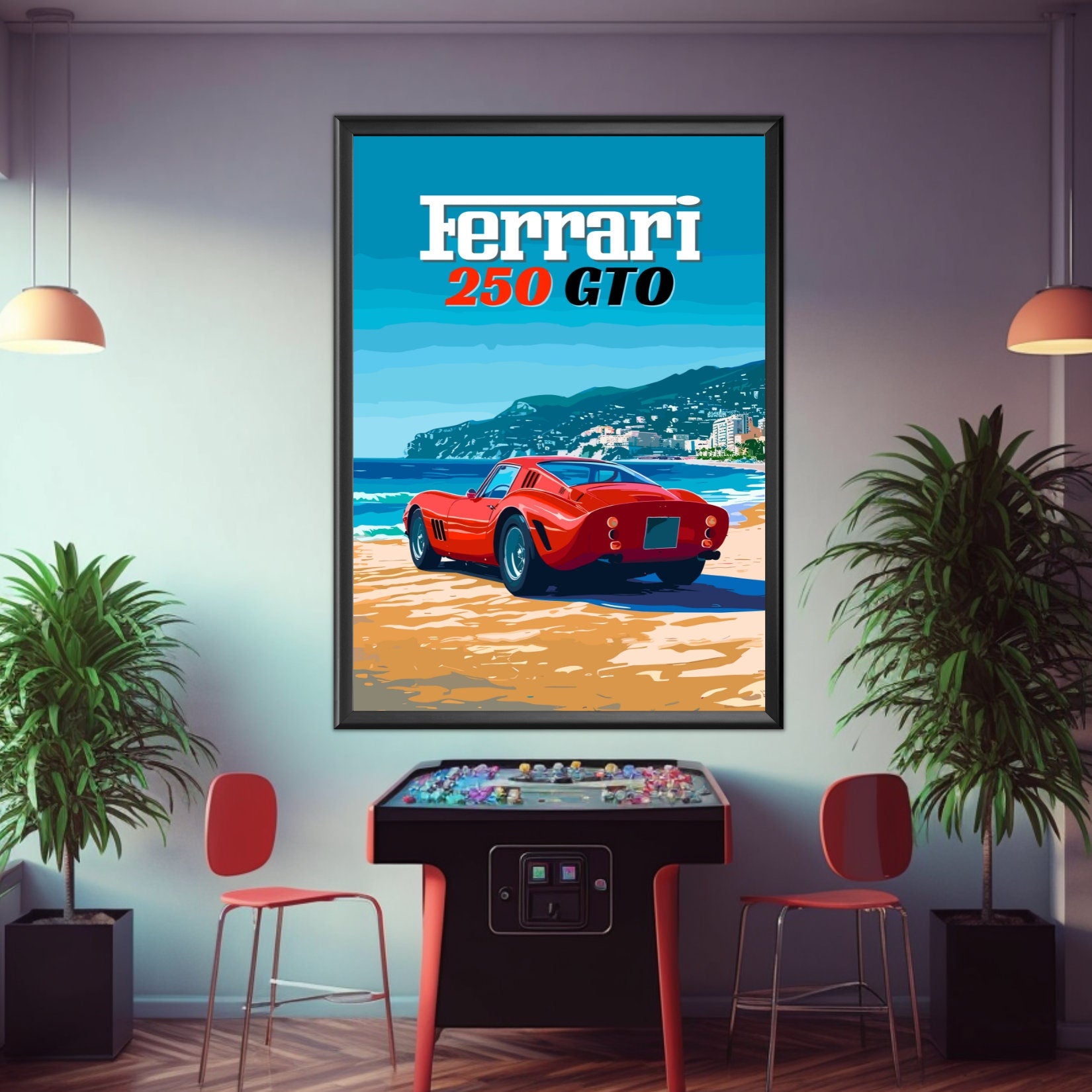 Ferrari 250 GTO Car Print