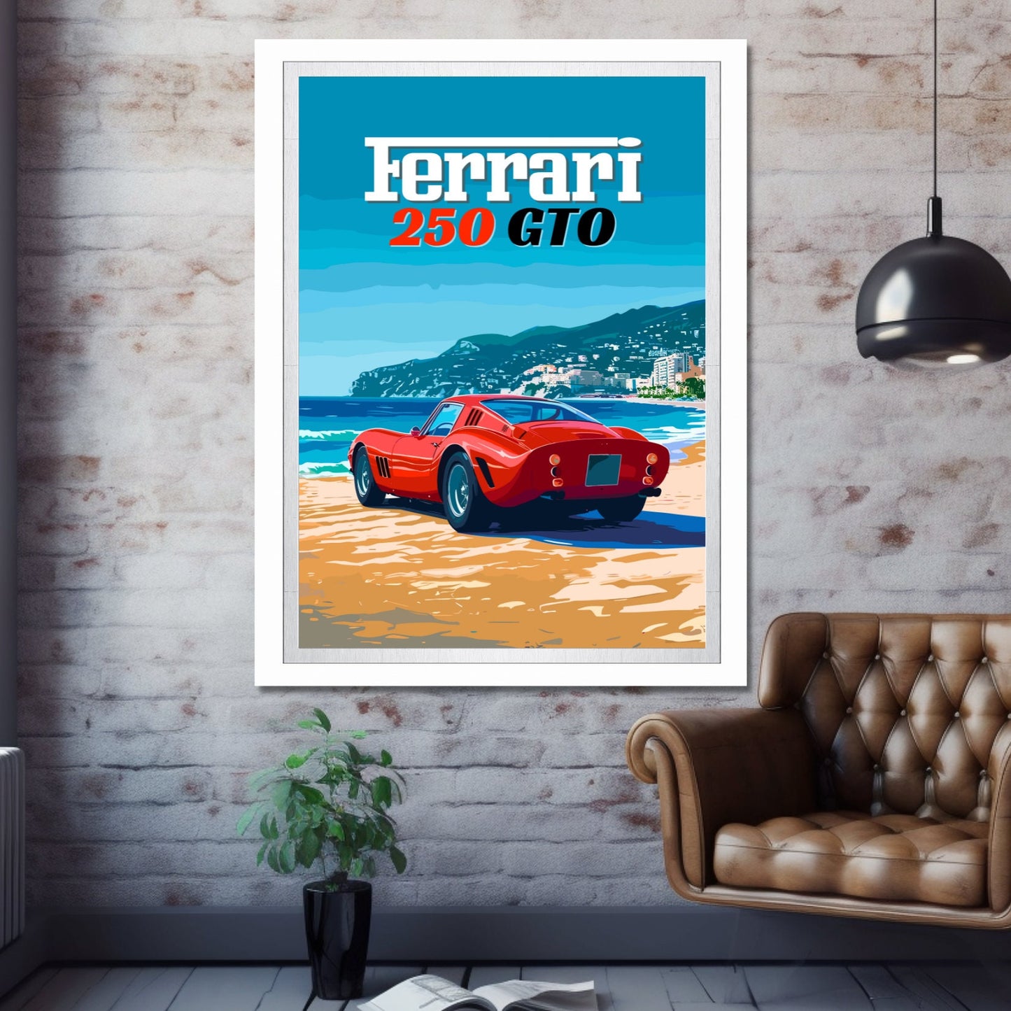 Ferrari 250 GTO Car Print