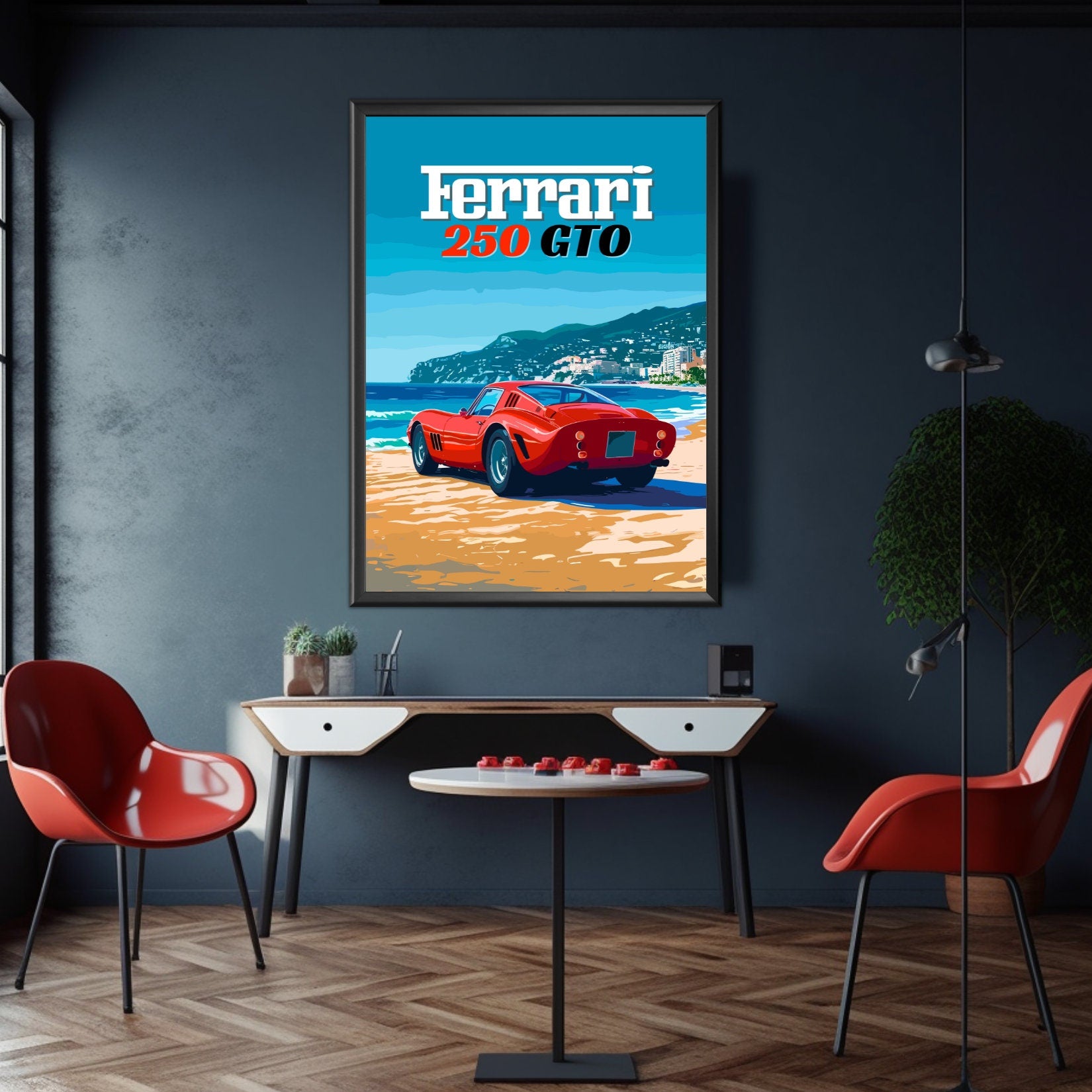 Ferrari 250 GTO Car Print