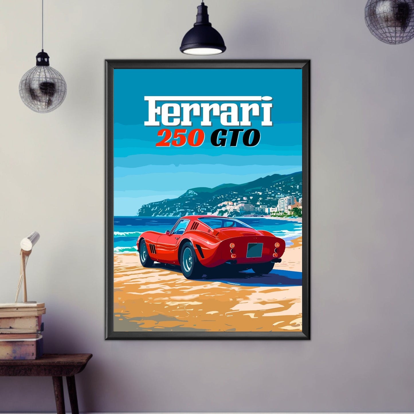 Ferrari 250 GTO Car Print