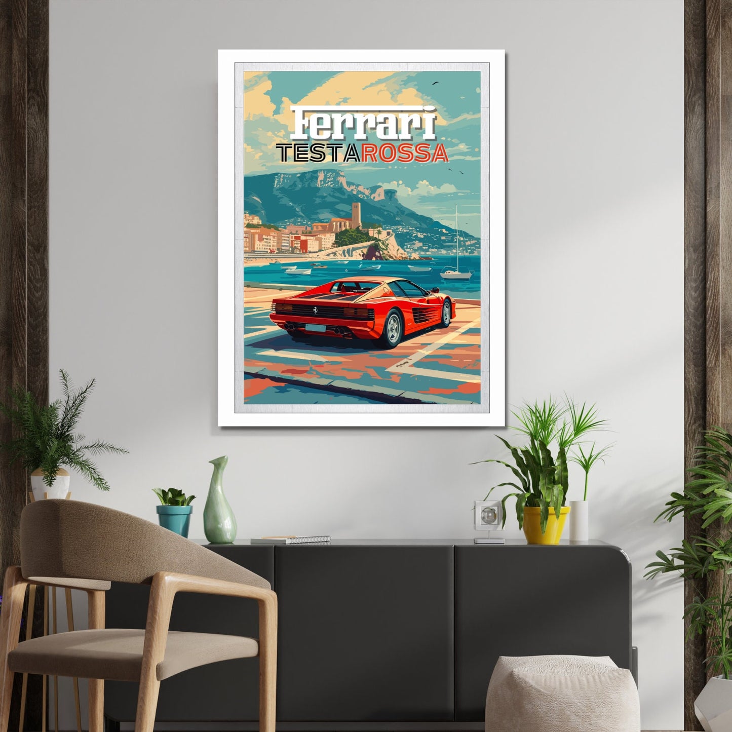 Ferrari Testarossa Print