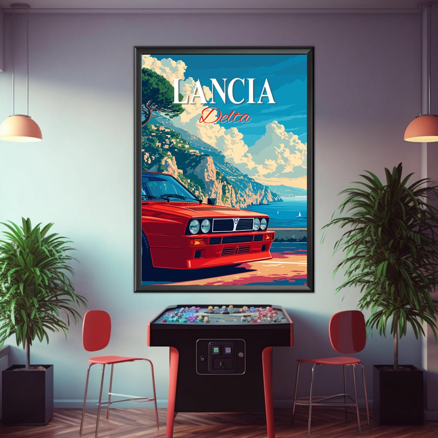 Lancia Delta Integrale Poster