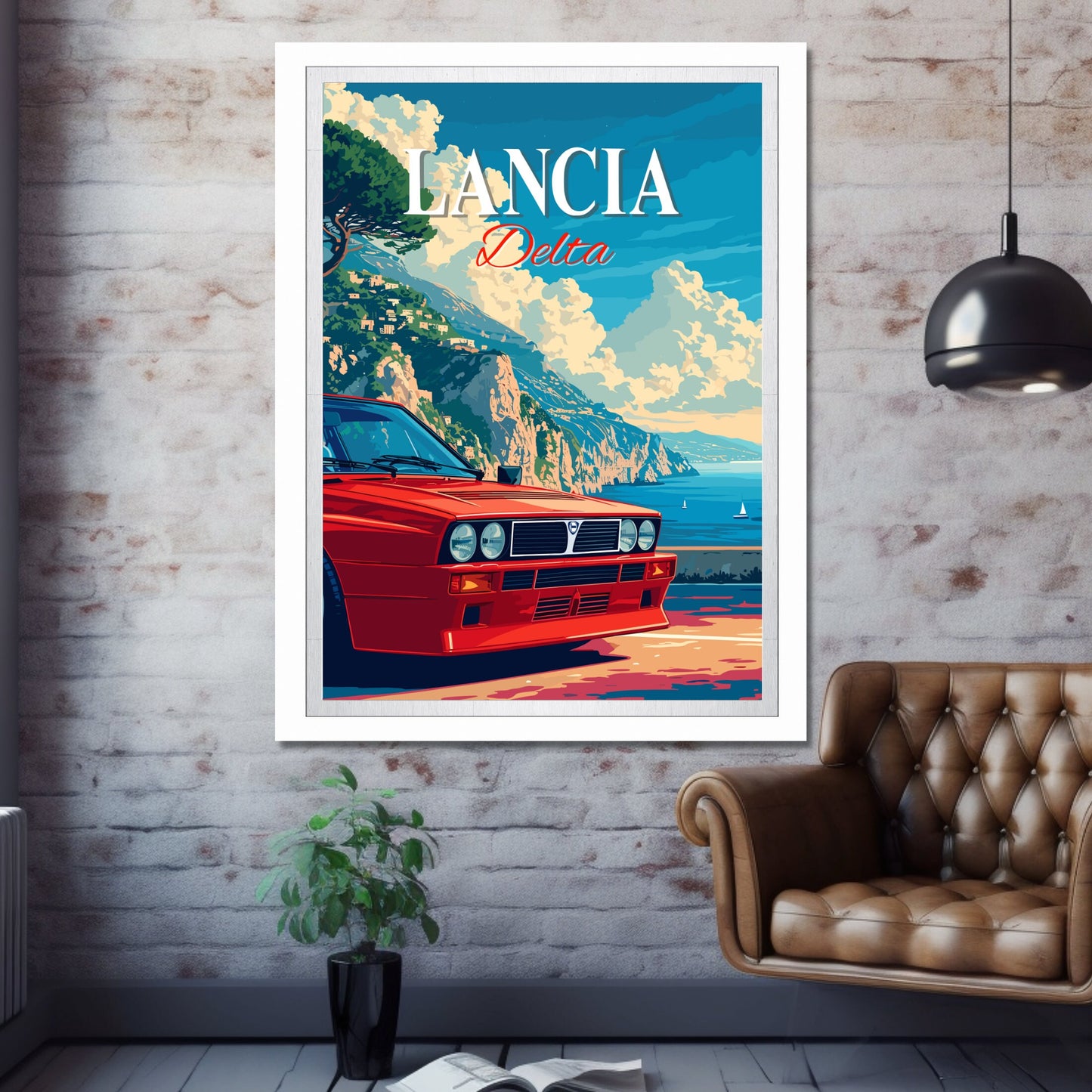 Lancia Delta Integrale Poster