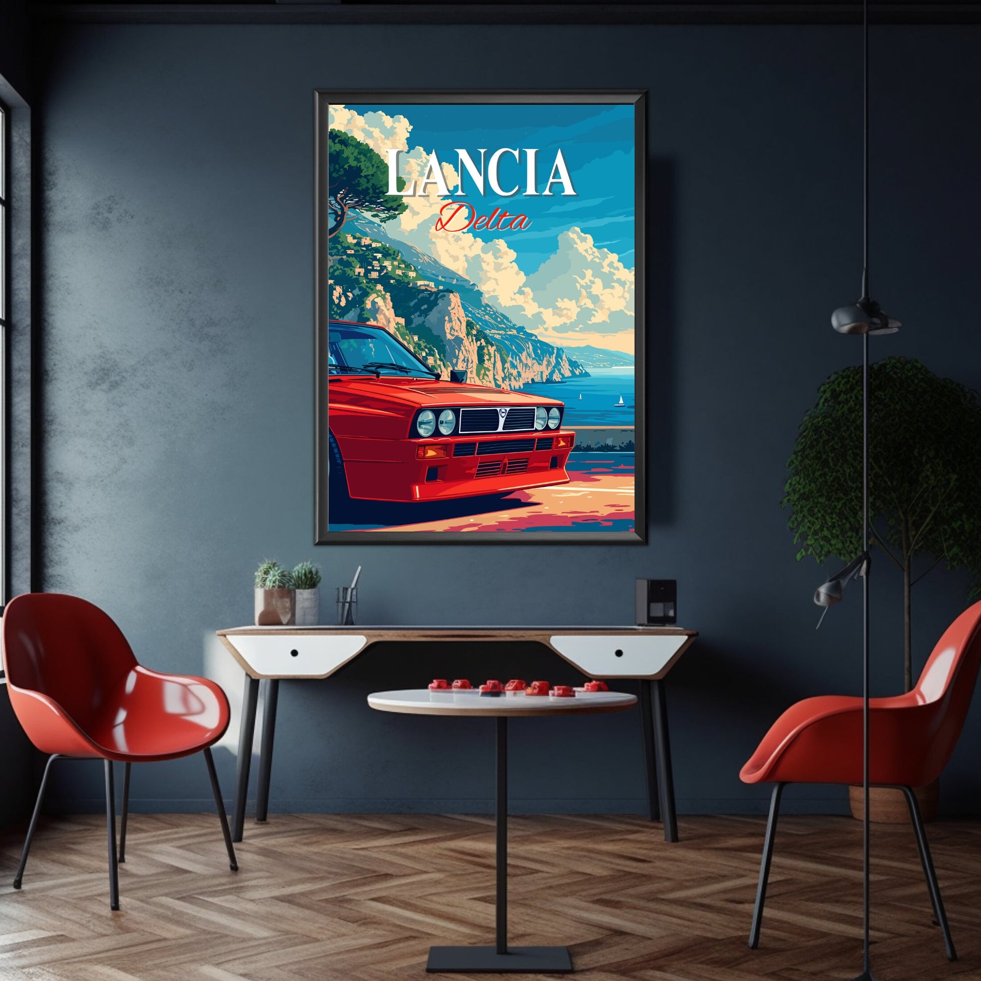 Lancia Delta Integrale Poster