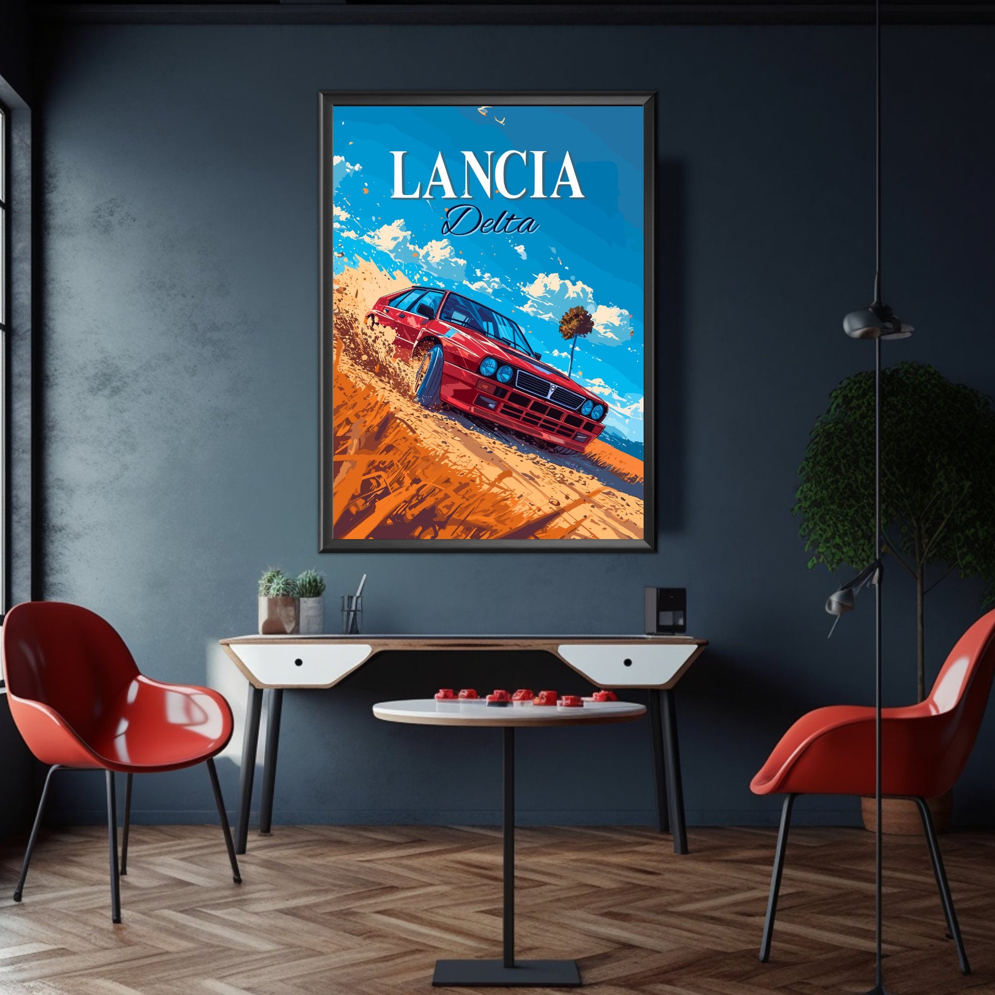 Lancia 037 Rally Poster