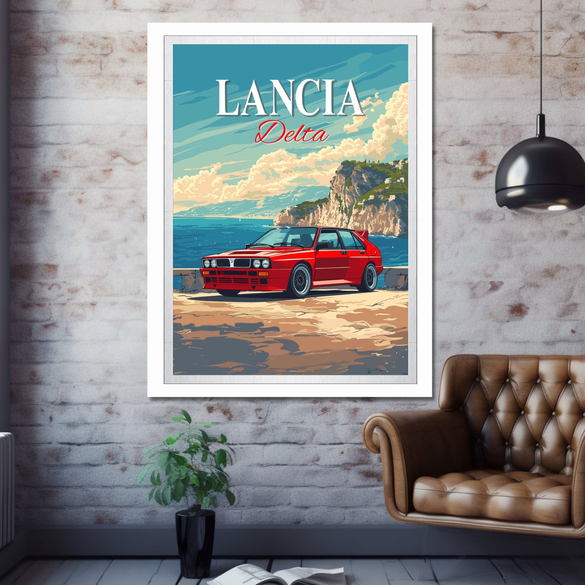 Lancia Delta Integrale Poster