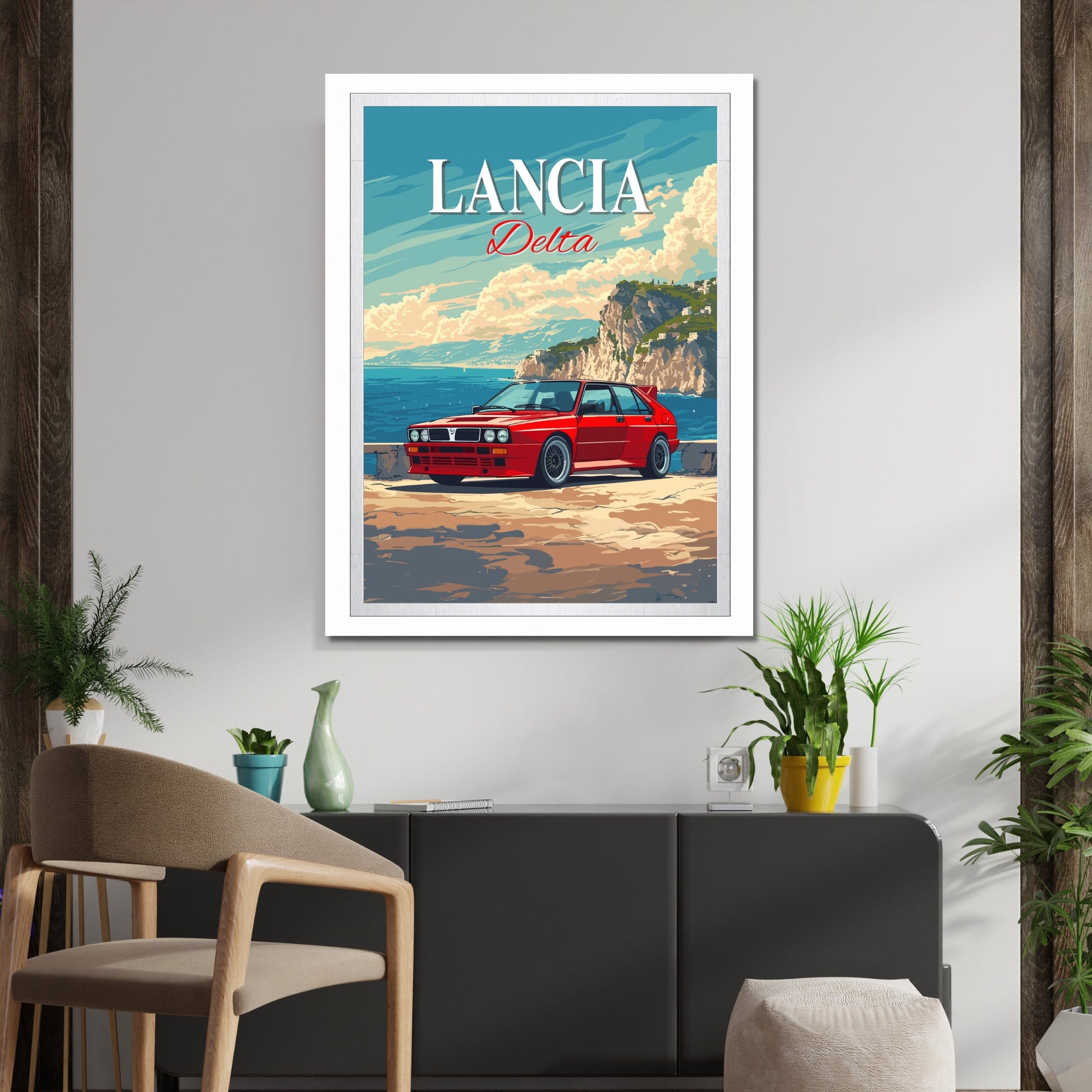 Lancia Delta Integrale Poster