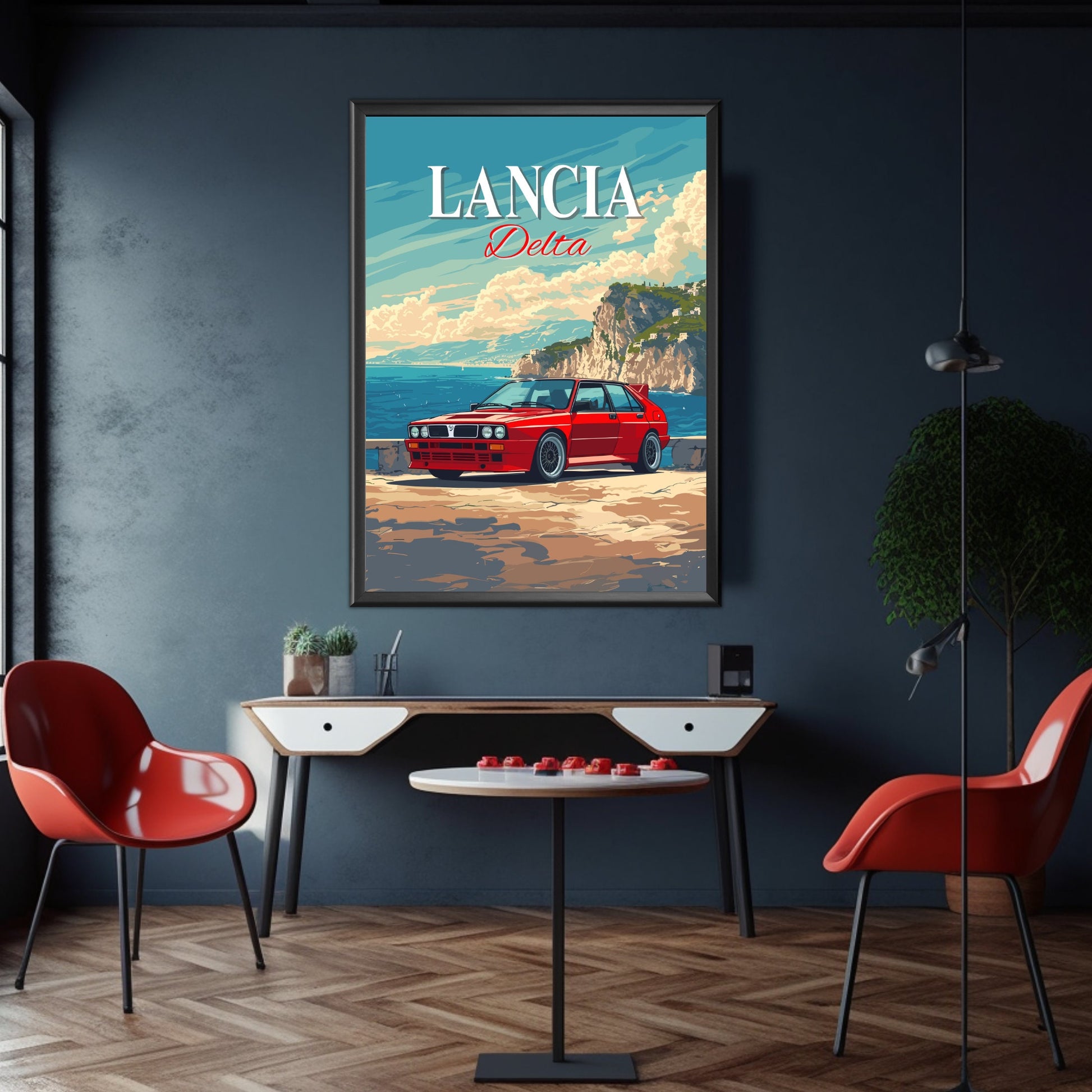 Lancia Delta Integrale Poster