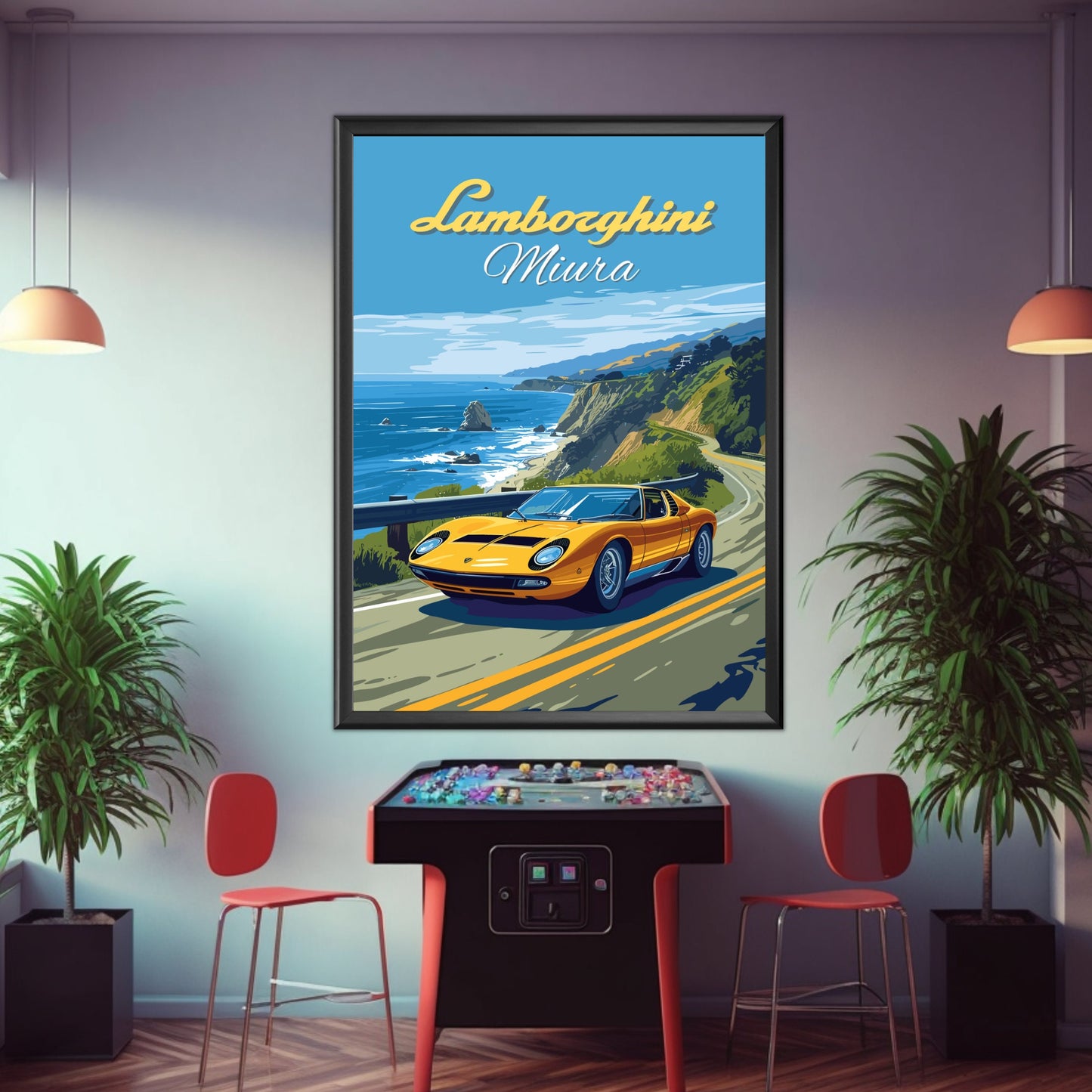 Lamborghini Miura Print