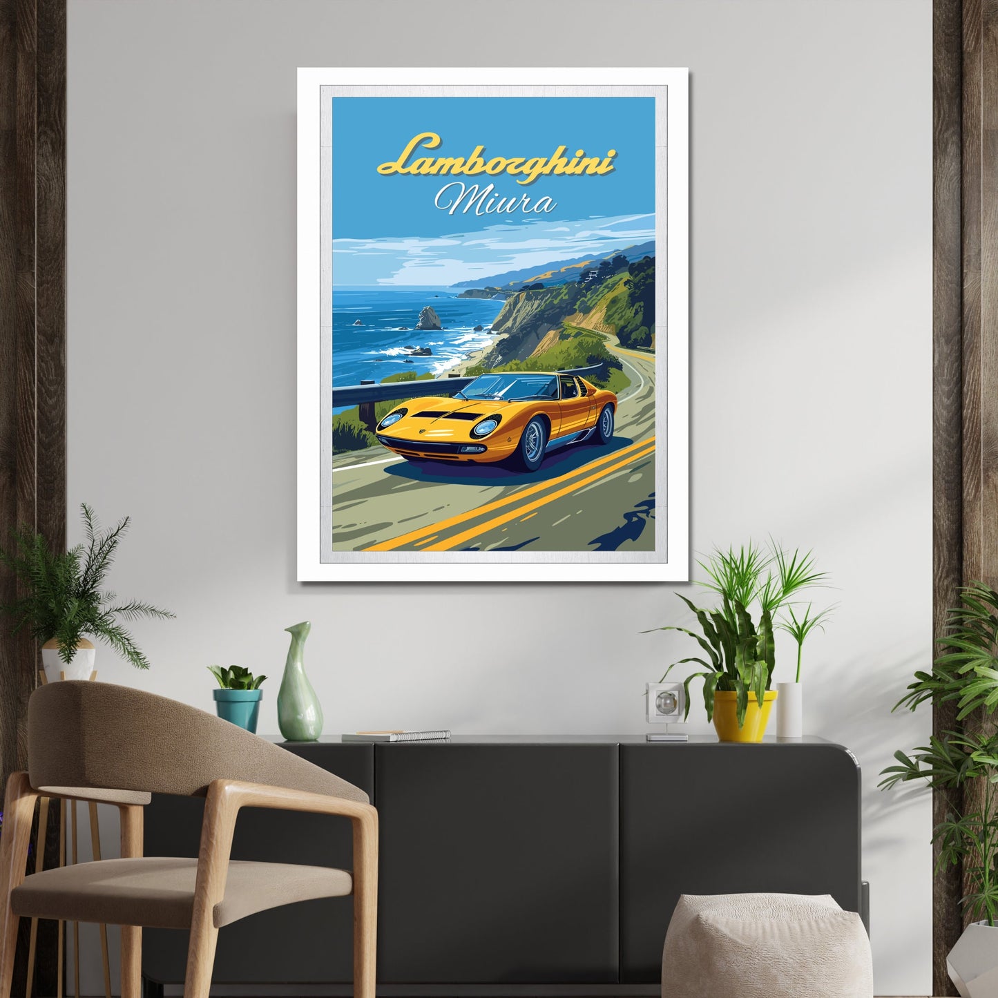 Lamborghini Miura Print