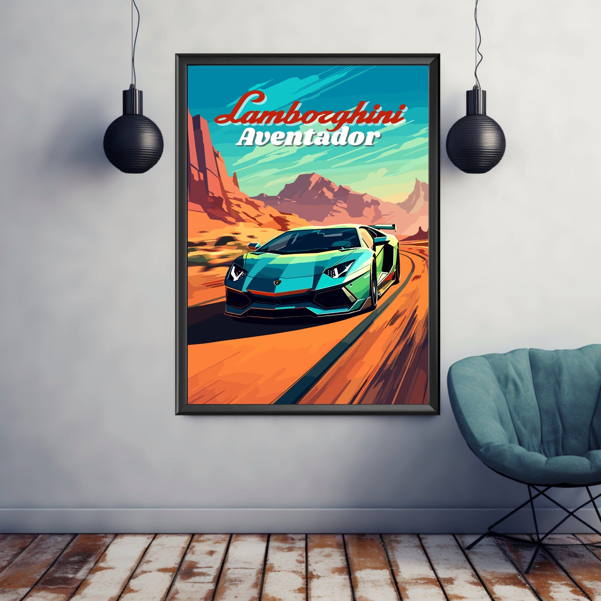 Lamborghini Aventador Print