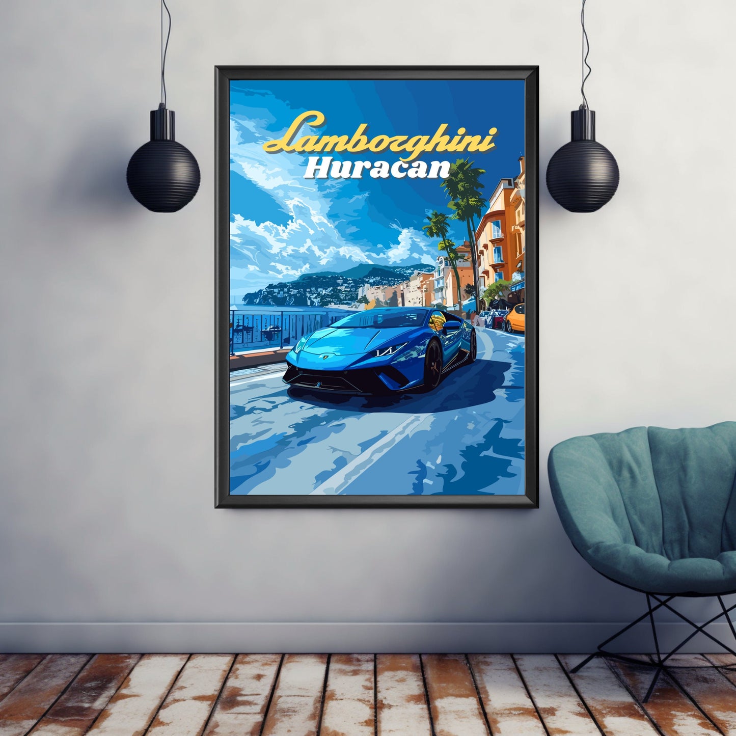 Lamborghini Huracan Poster