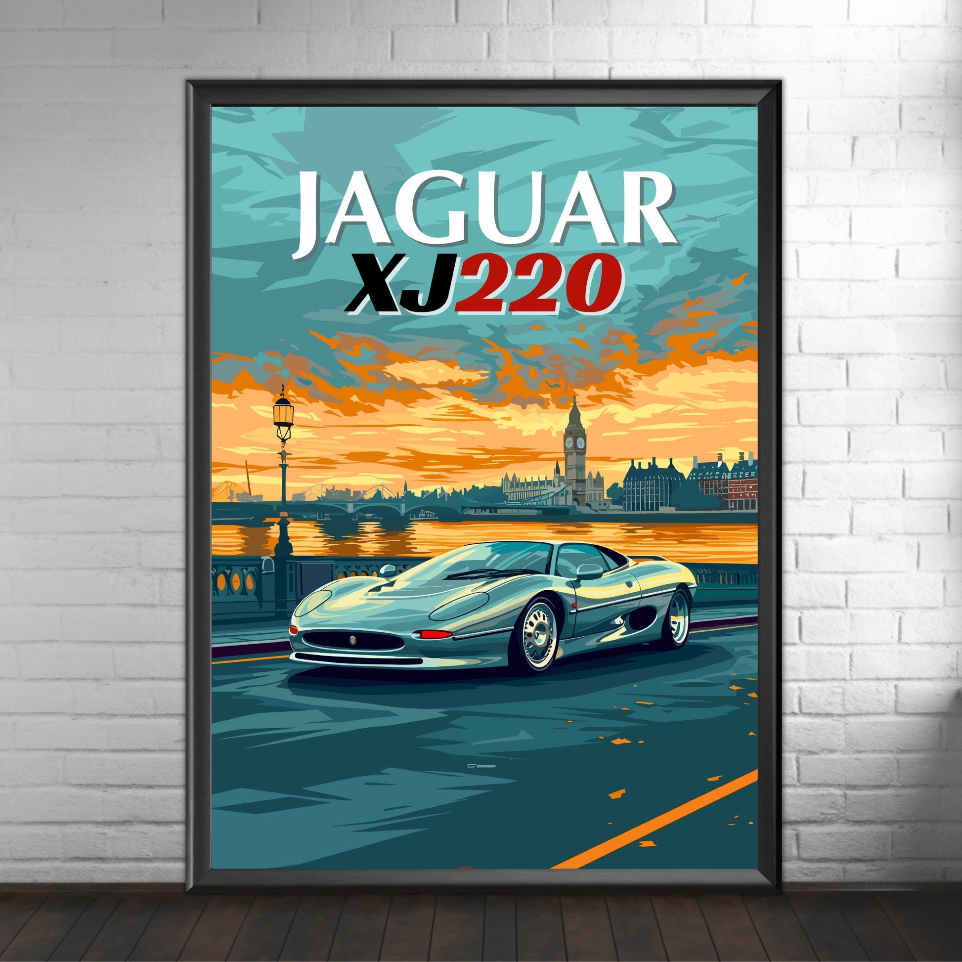 Jaguar XJ-220 Print