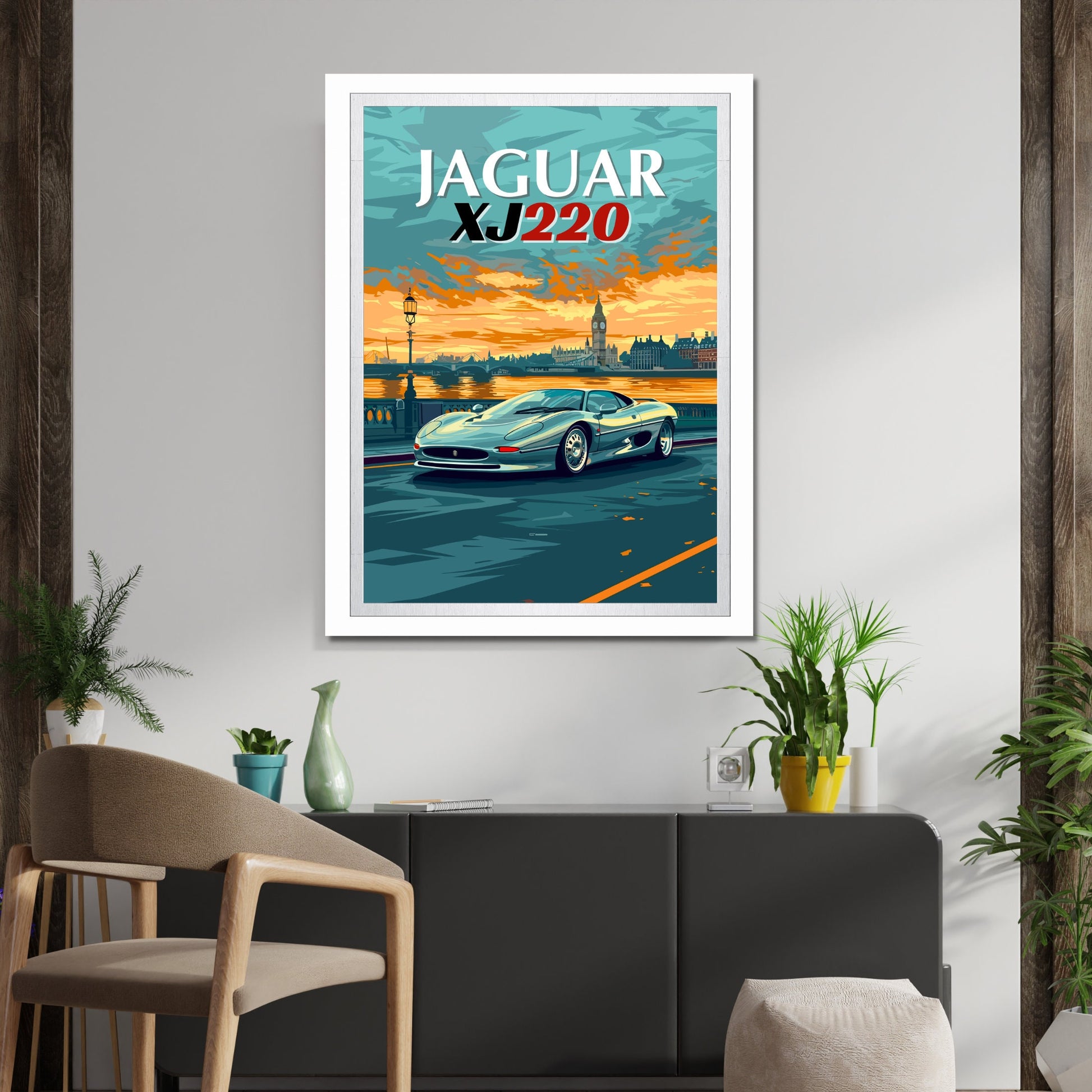 Jaguar XJ-220 Print