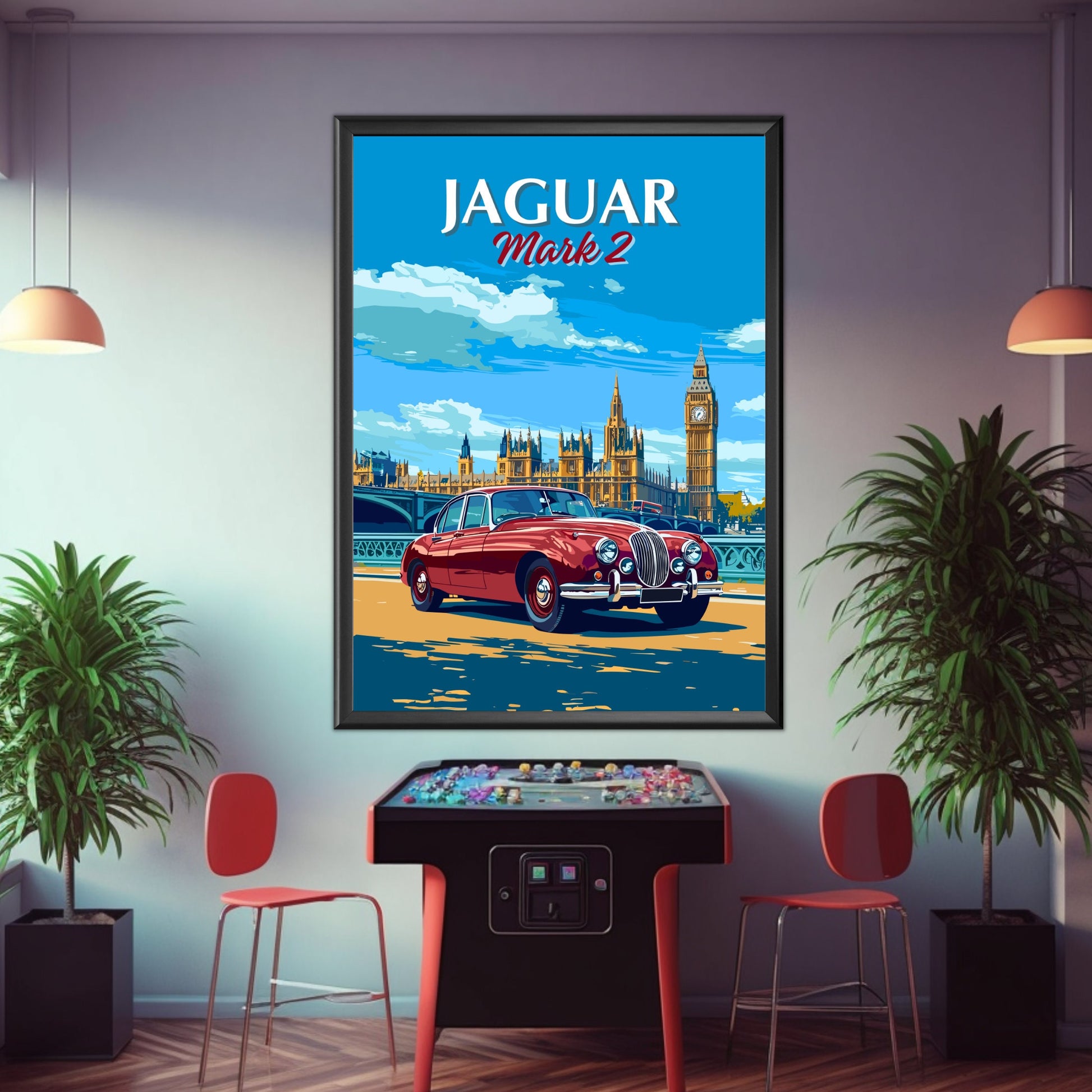 Jaguar Mark 2 Print