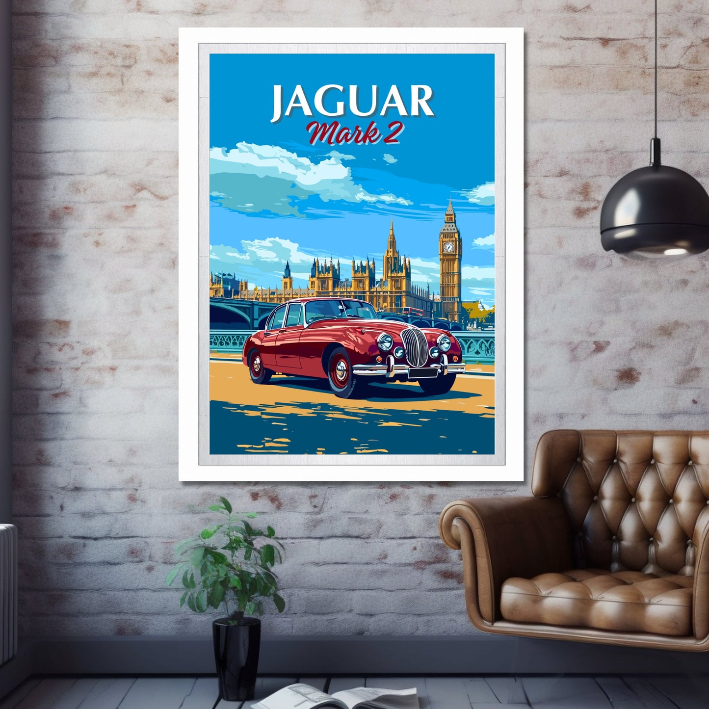 Jaguar Mark 2 Print