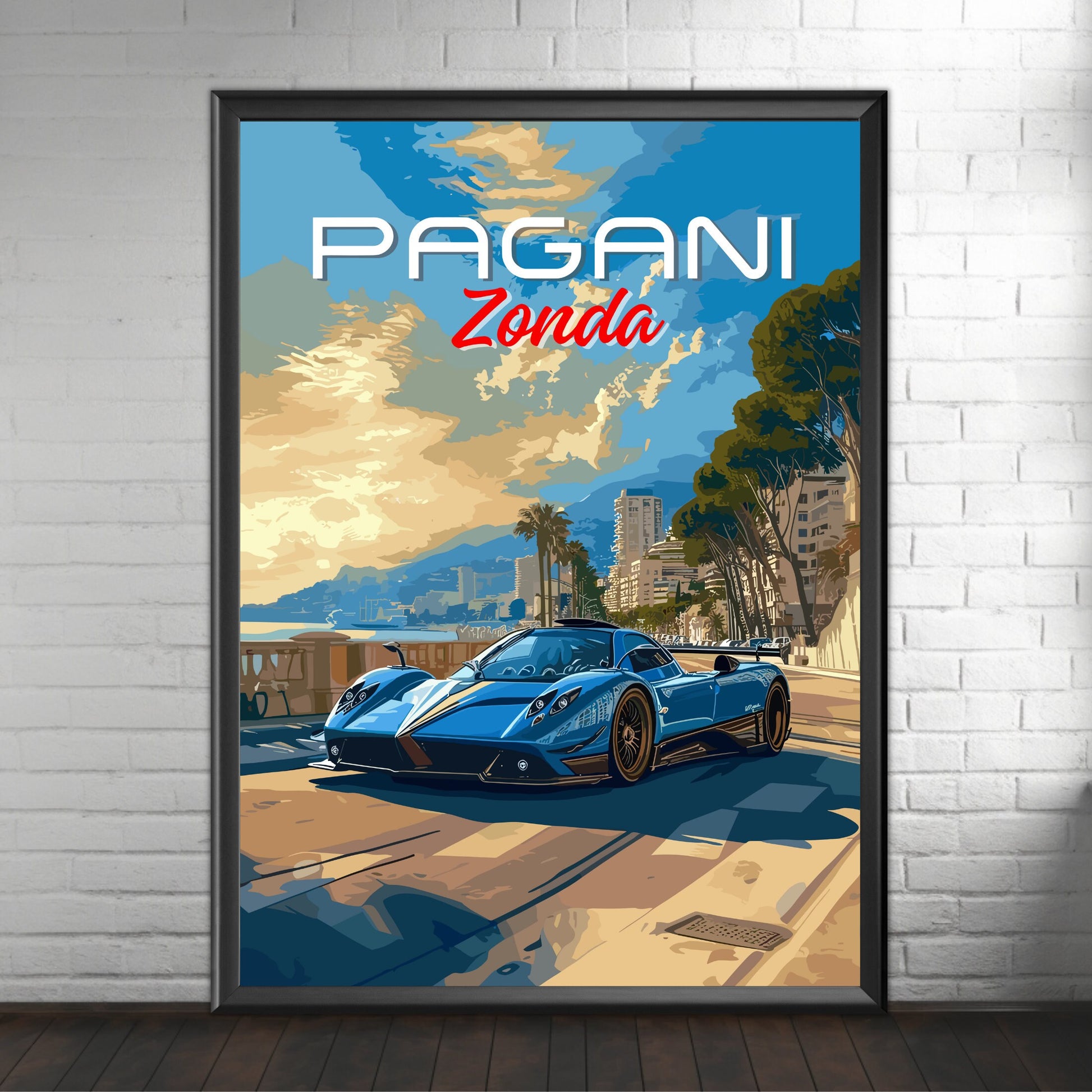 Pagani Zonda Print