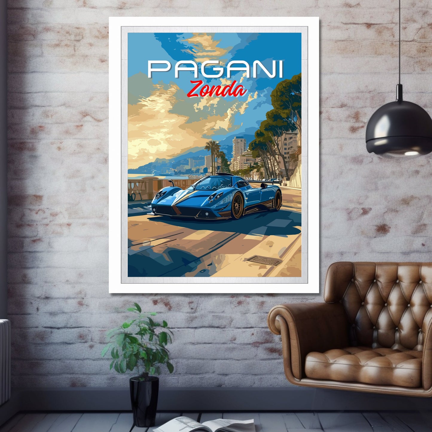 Pagani Zonda Print