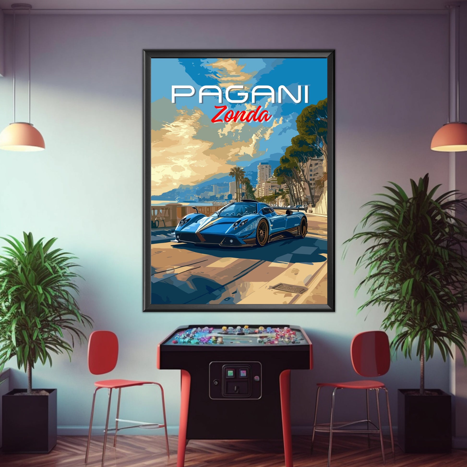 Pagani Zonda Print