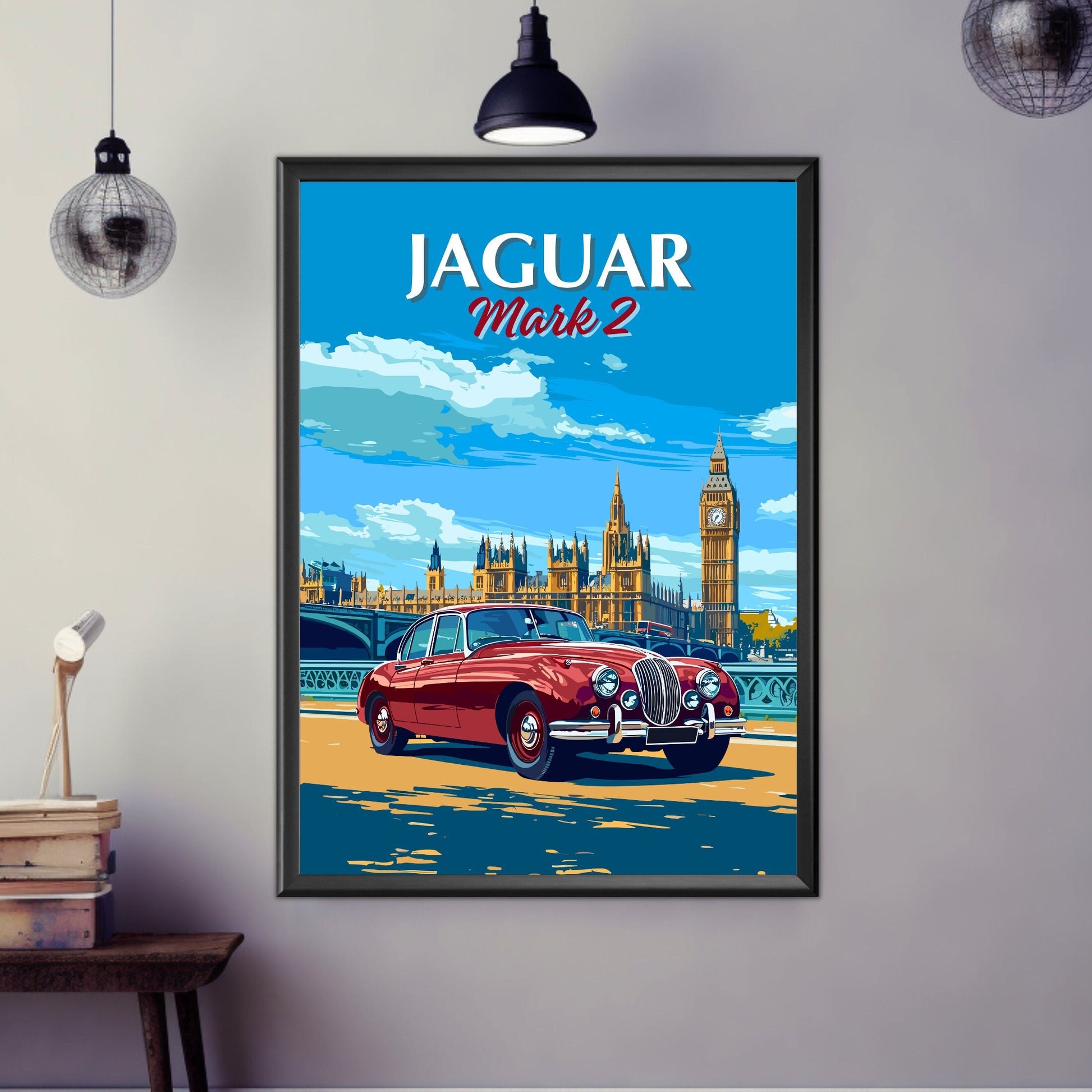 Jaguar Mark 2 Print