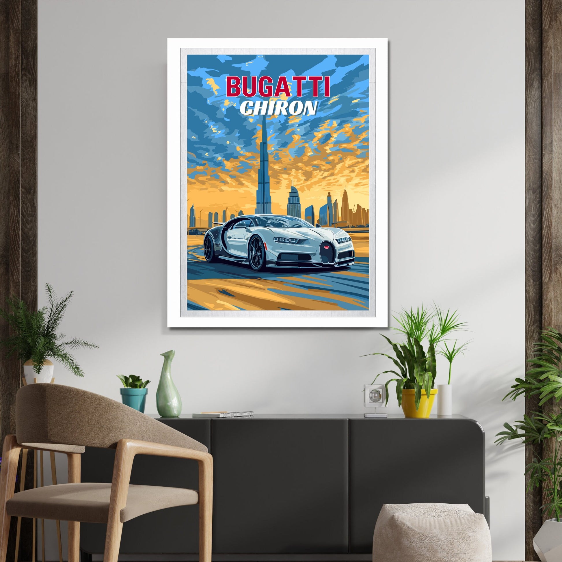 2010s Bugatti Chiron Print