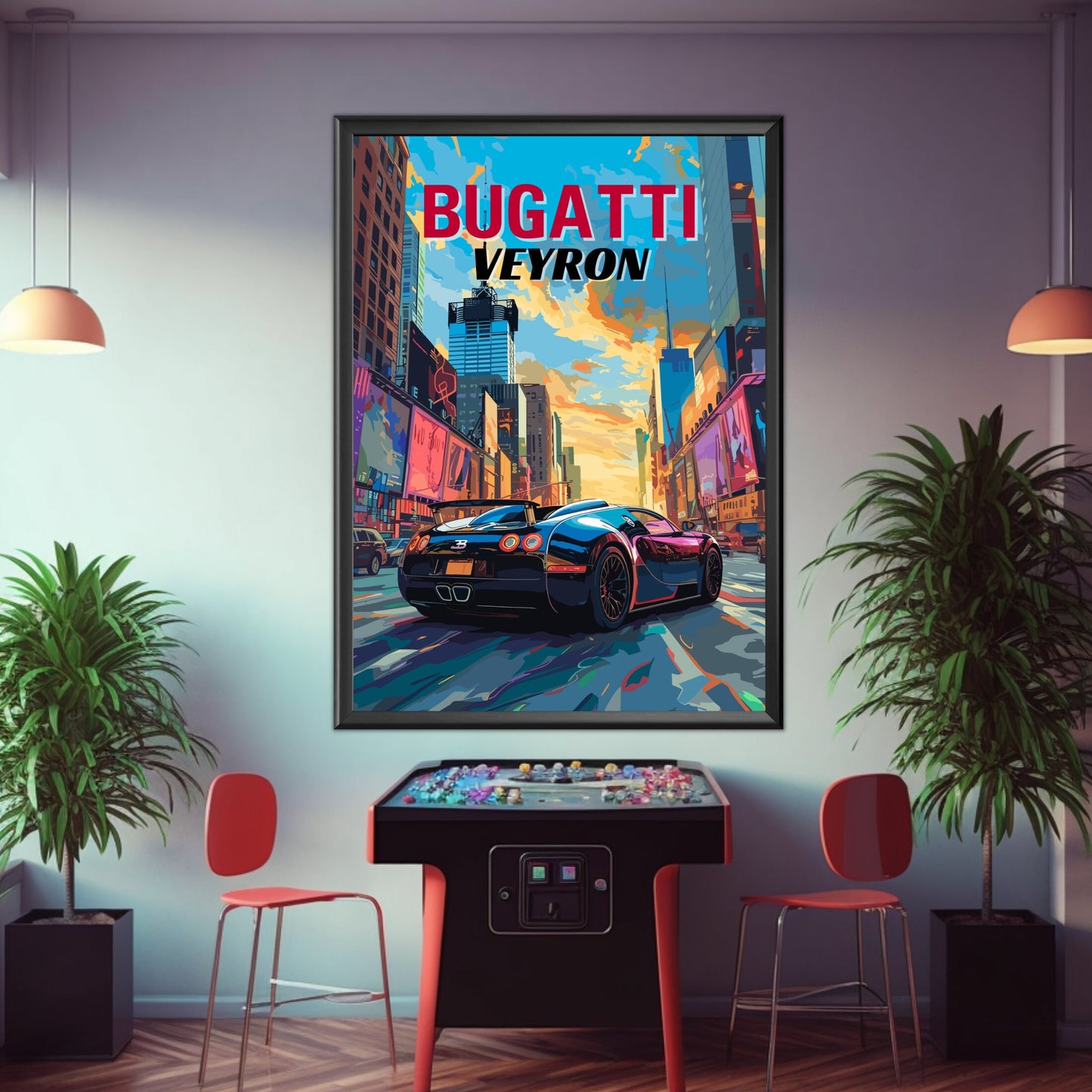 Bugatti Veyron Print