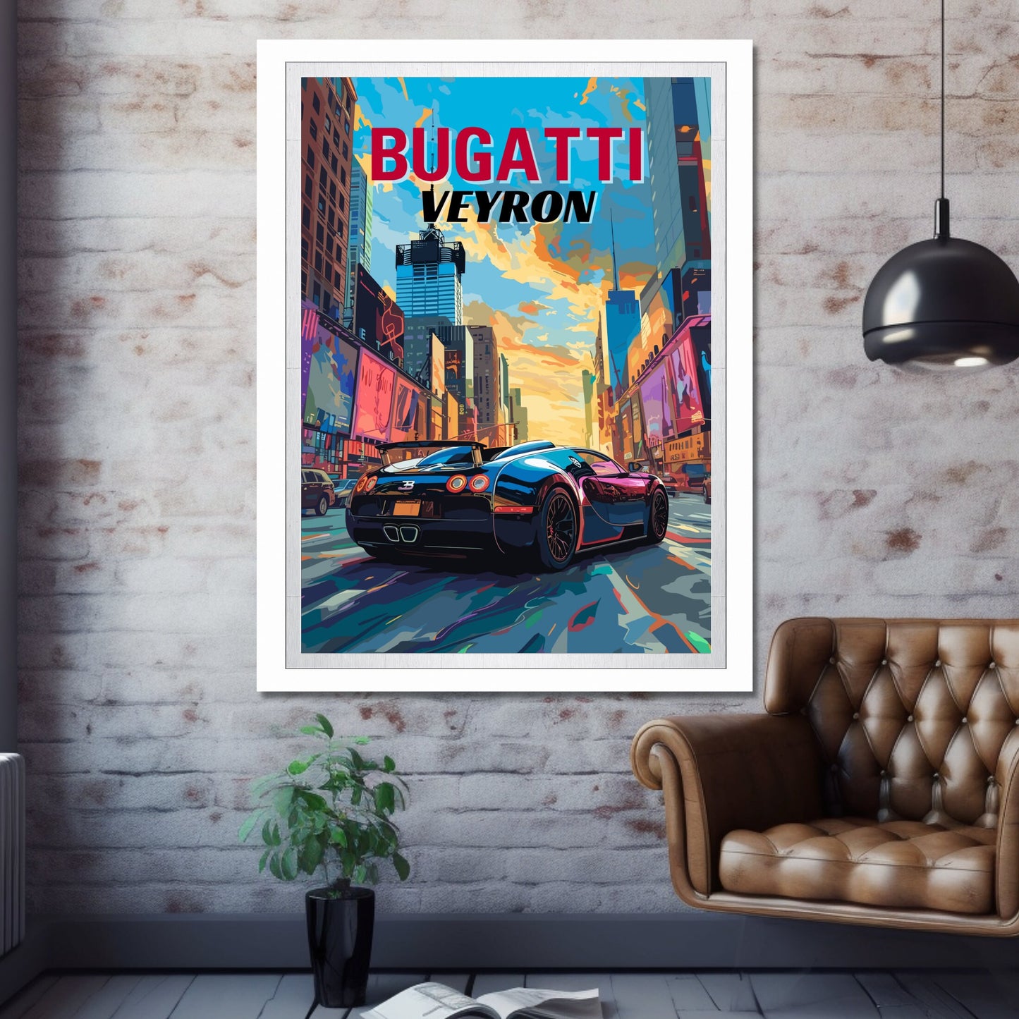 Bugatti Veyron Print