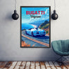 Bugatti Veyron Poster, Bugatti Veyron Print, 2000s Car Print, Supercar print, Car Print, Car Poster, Car Art, Classic Car Print,