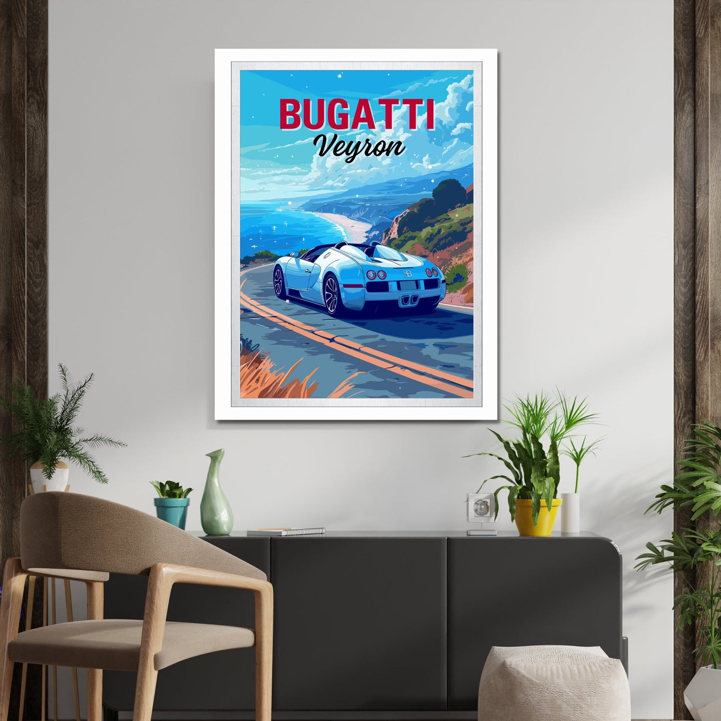 2000s Bugatti Veyron Poster