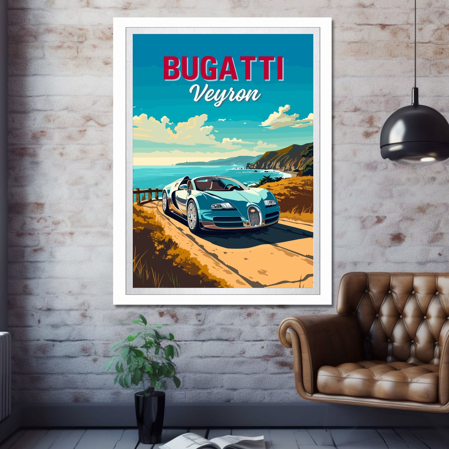 2000s Bugatti Veyron Print