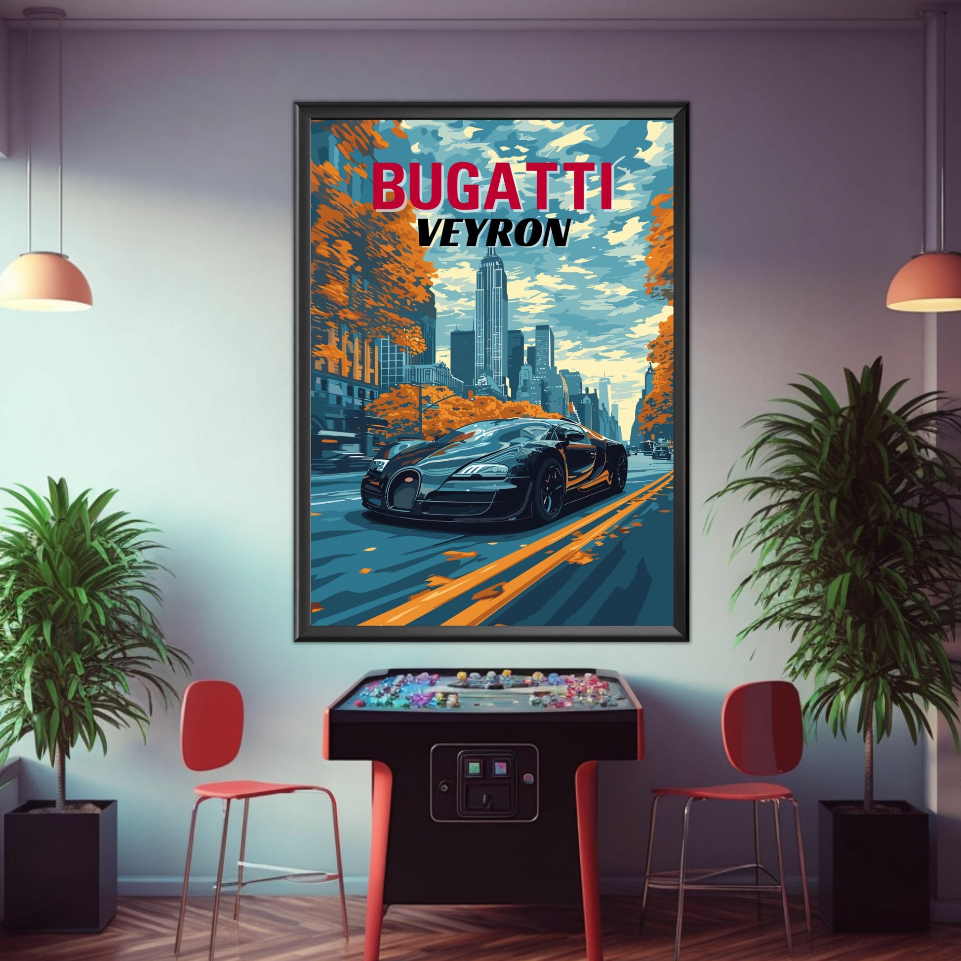 2000s Bugatti Veyron Poster