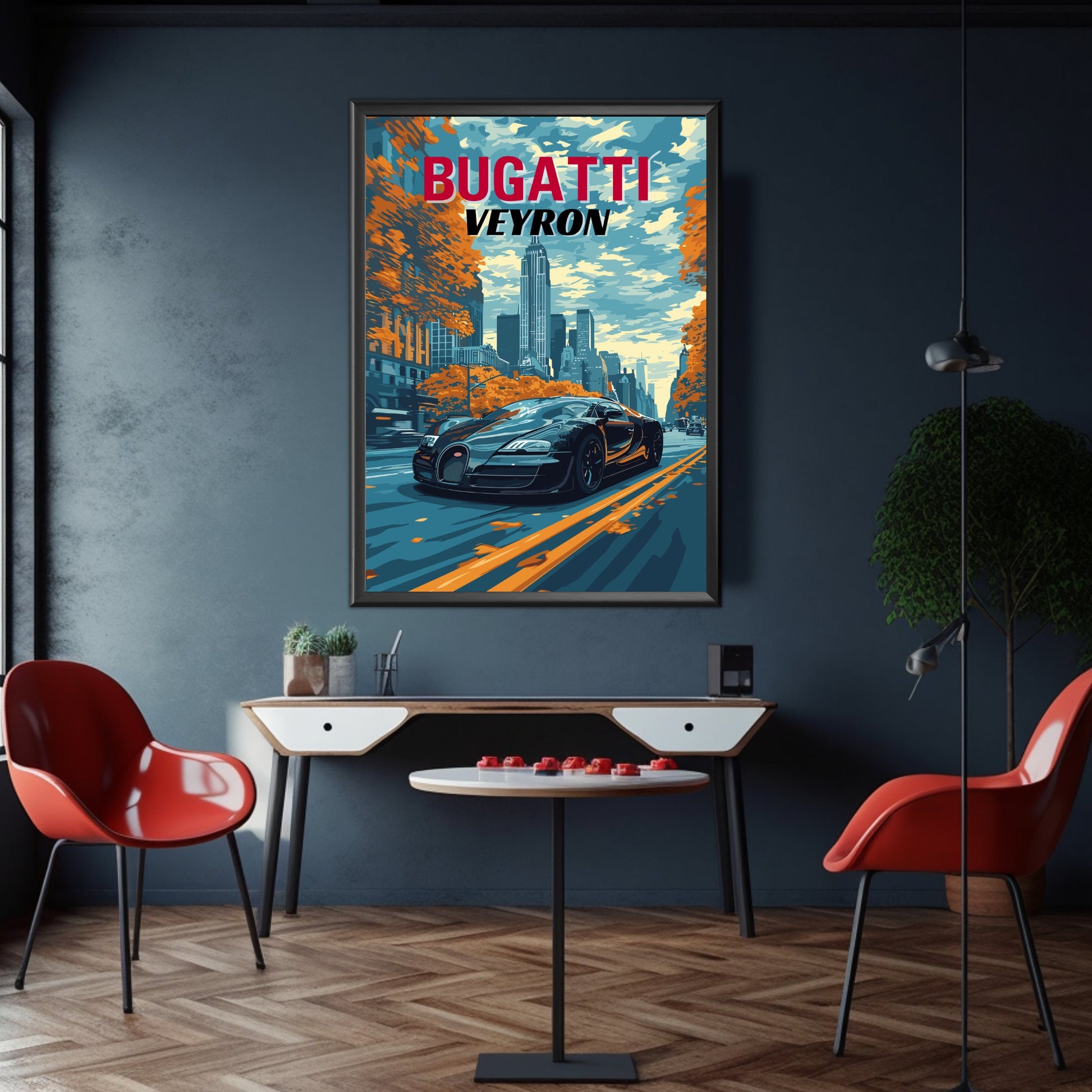 2000s Bugatti Veyron Poster