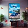 Bugatti EB110 Print, 1990s Car Print, Car Art, Bugatti EB110 Poster, Classic Car, Car Print, Car Poster, Supercar Poster