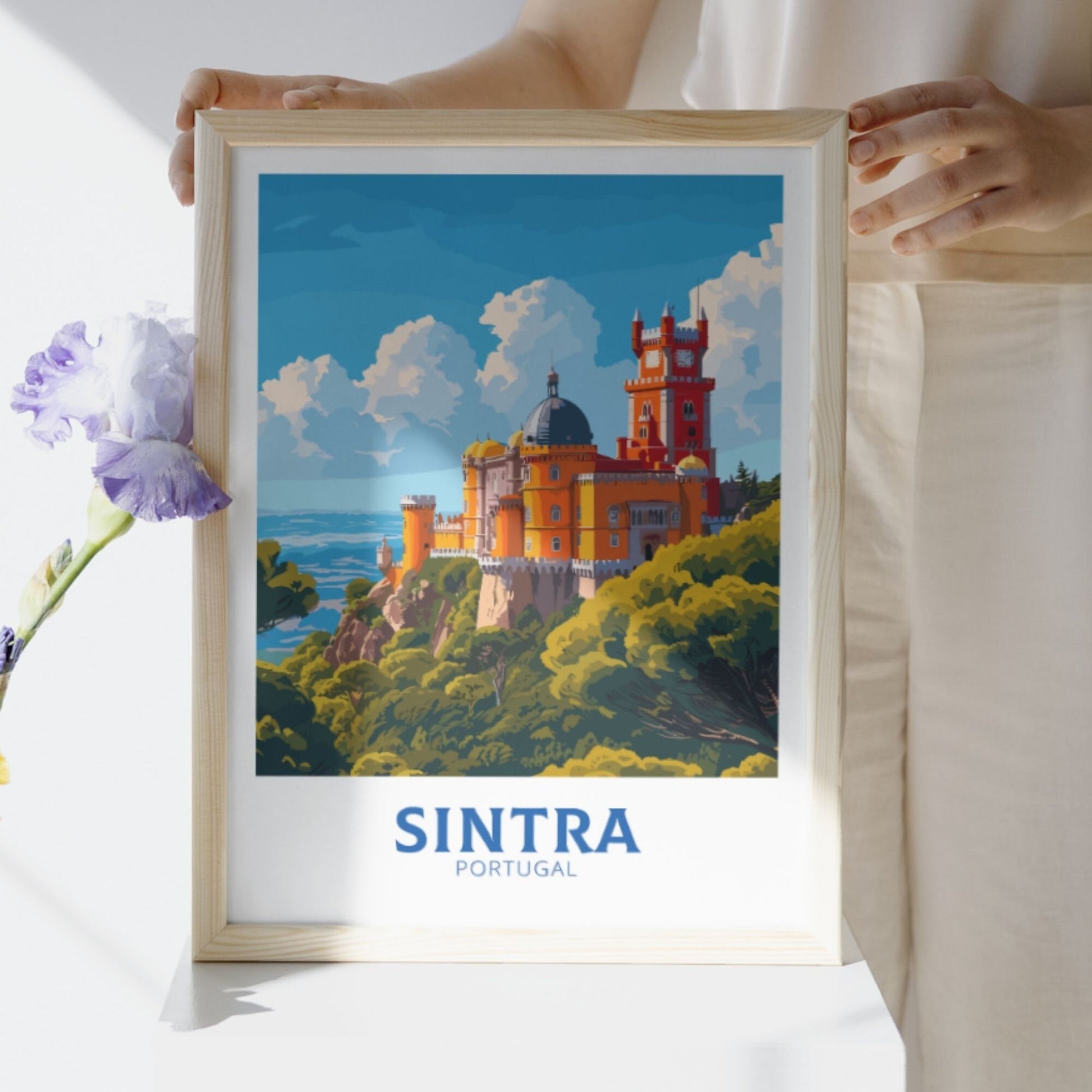 Sintra travel poster