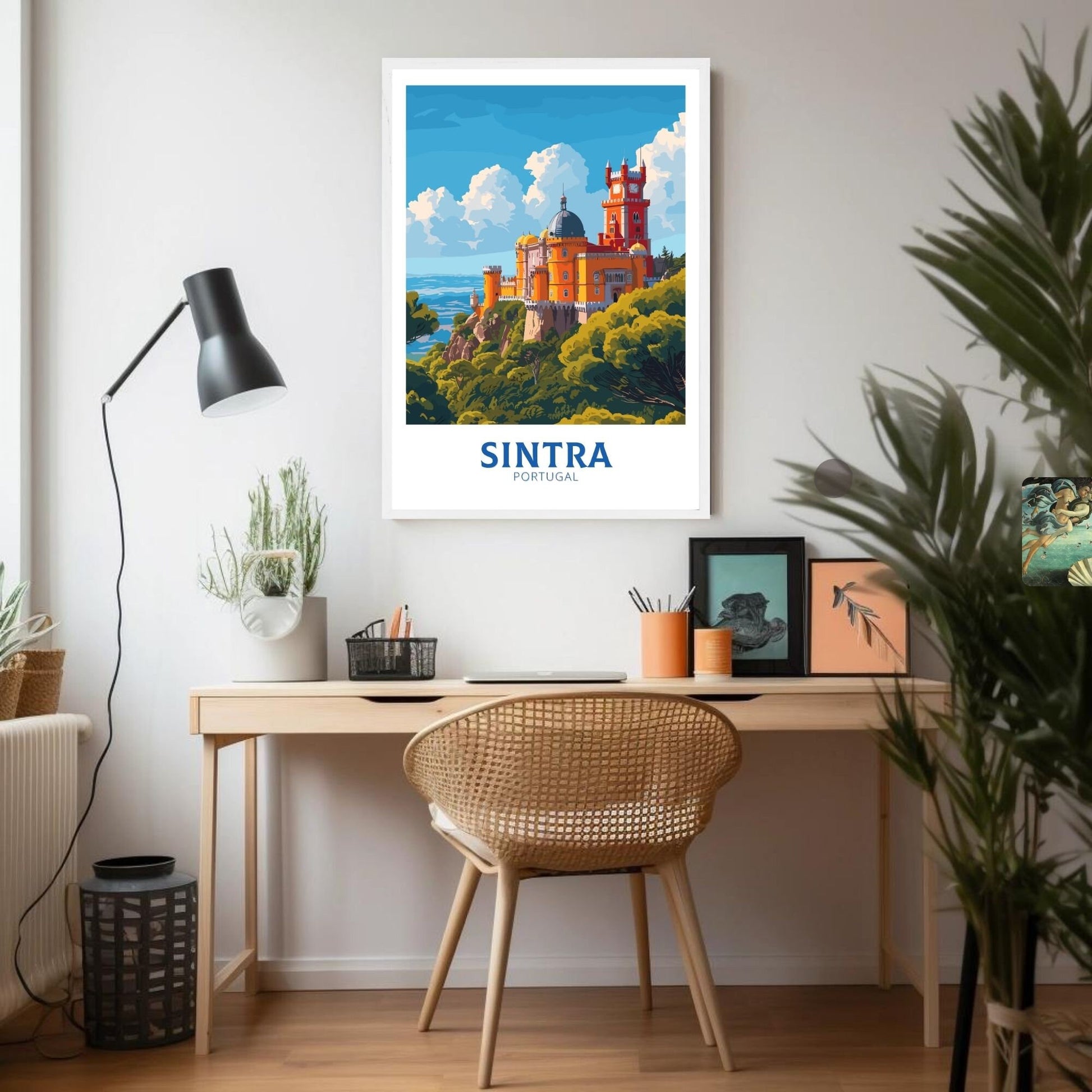 Sintra travel poster