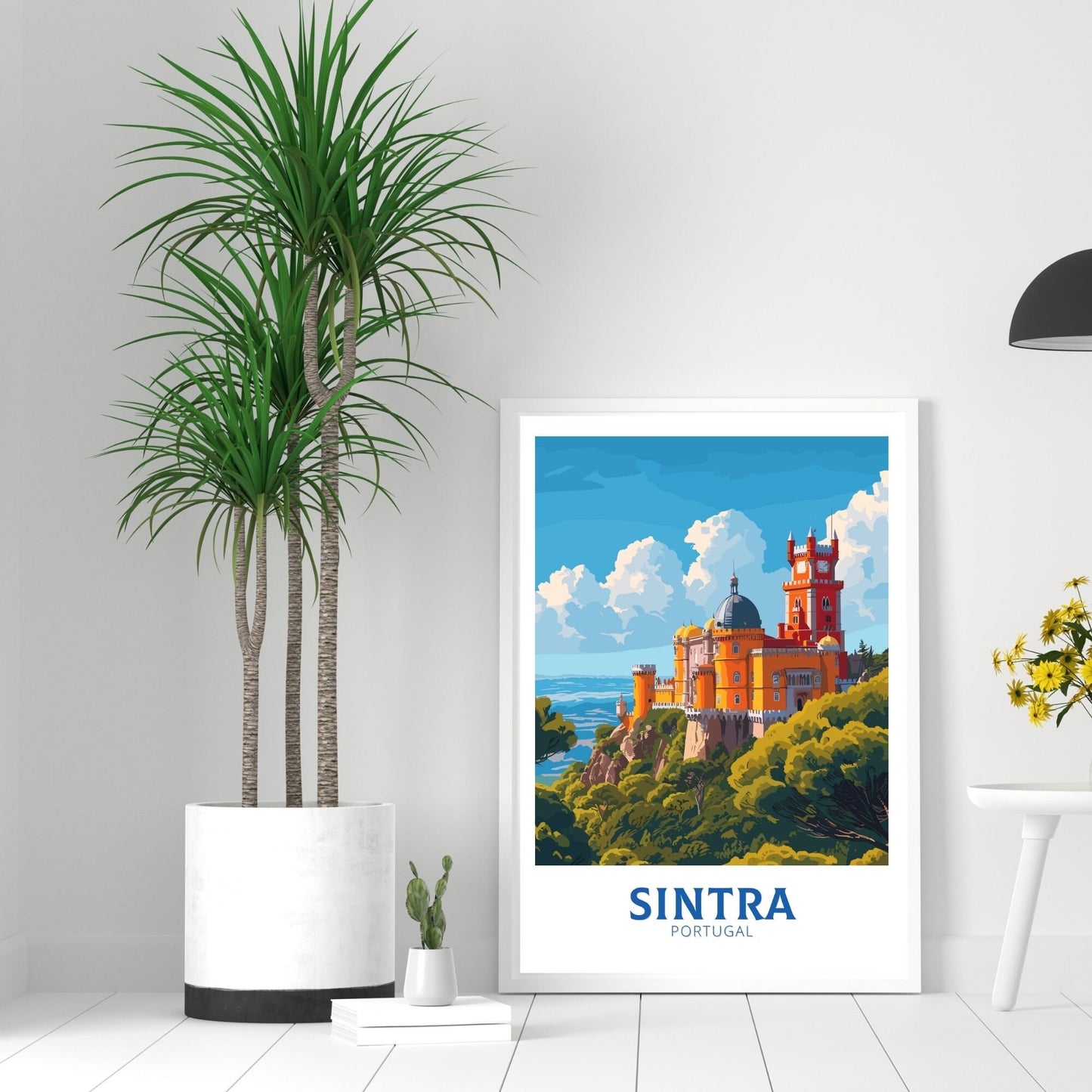 Sintra travel poster