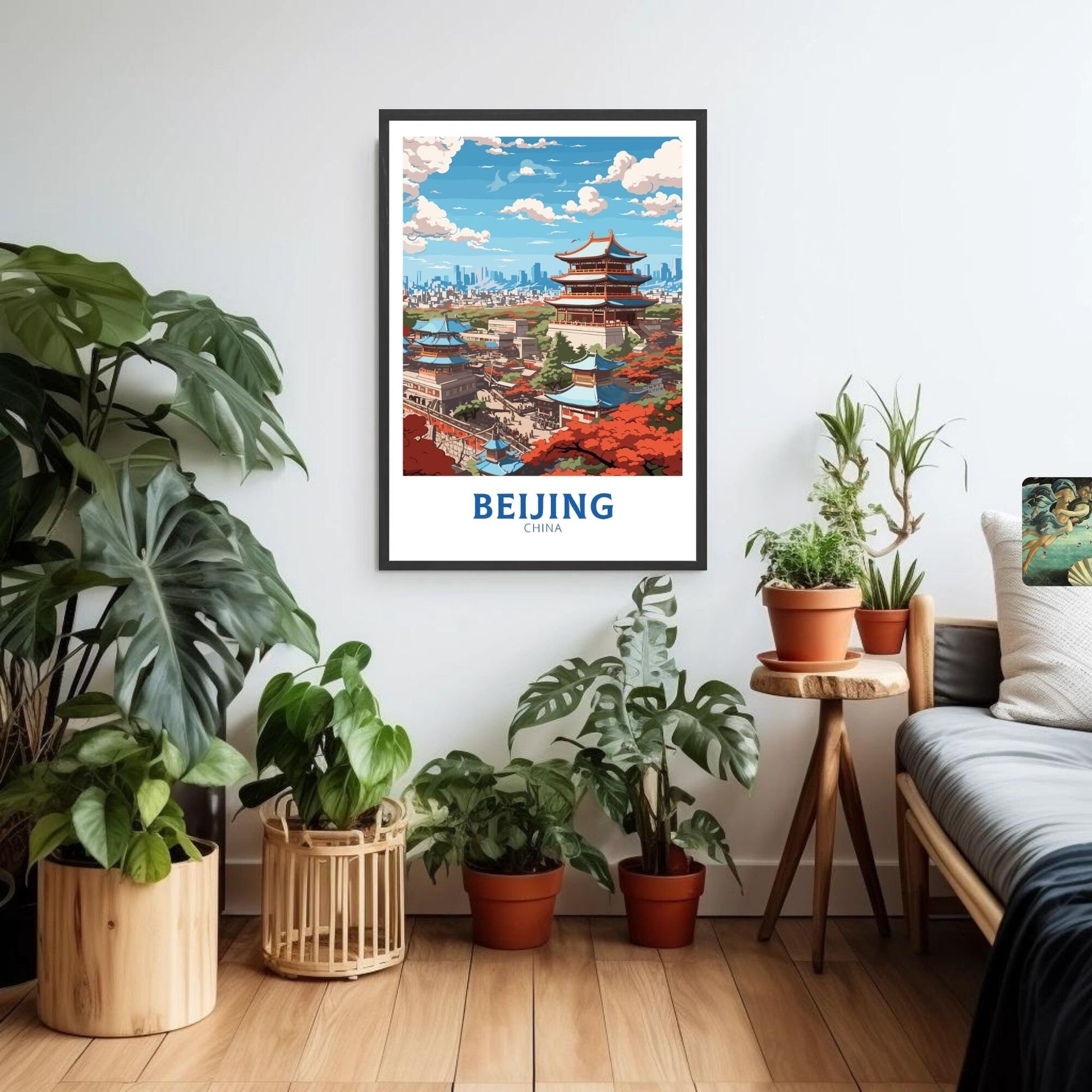 Beijing travel poster